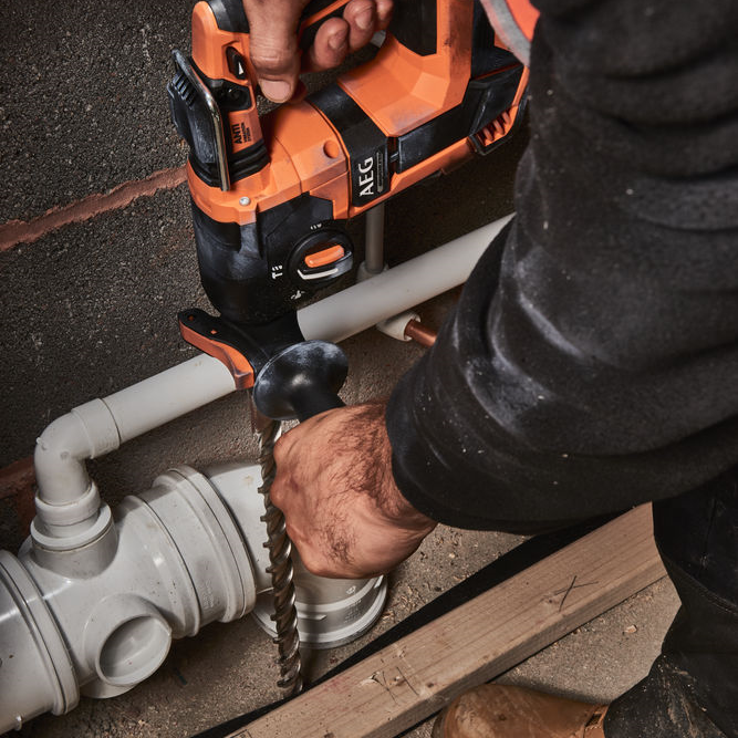 Perforateur SDS+ brushless AEG Pro18V sans batterie - 8