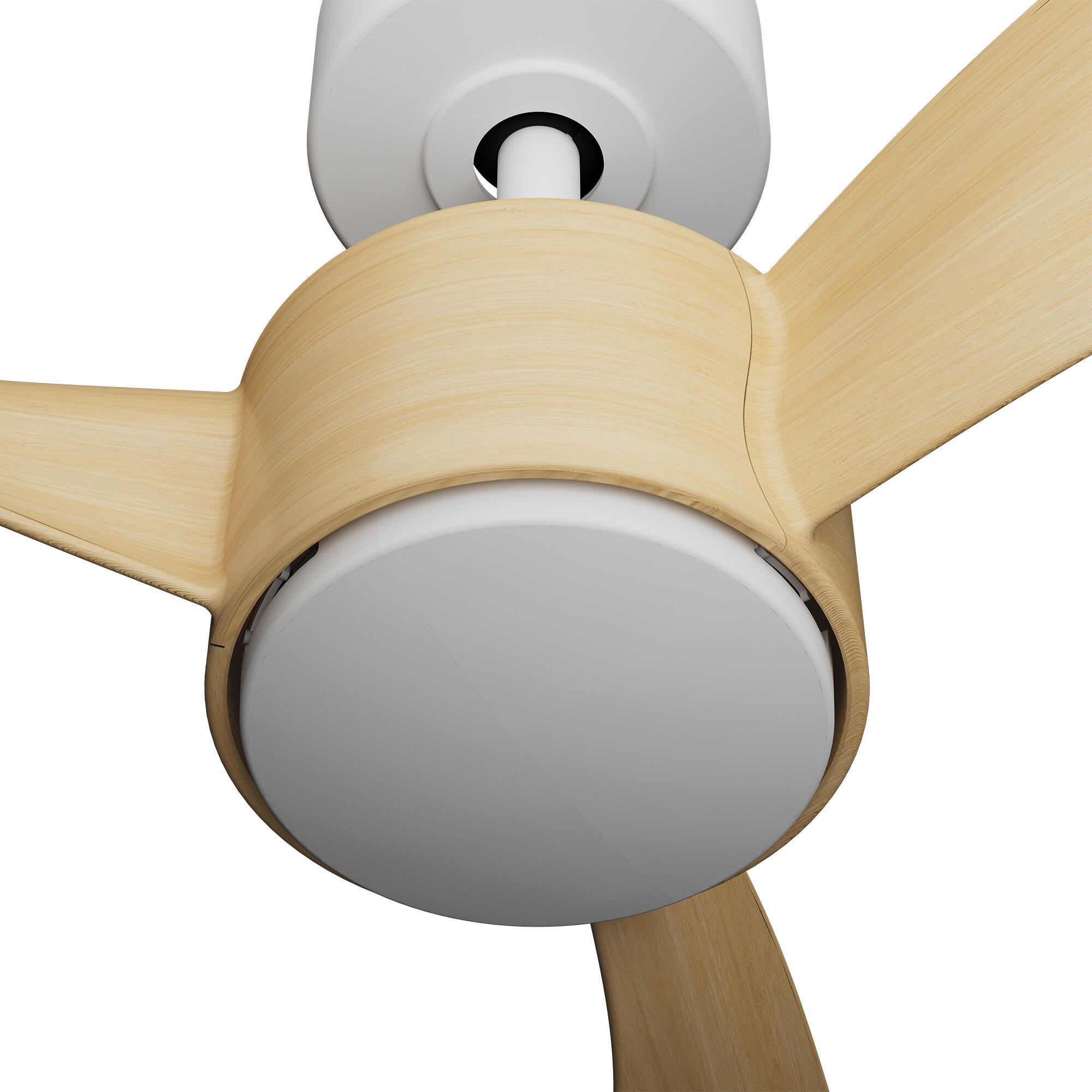 Ventilador de techo con luz silencioso DC 40W con mando ø122 cm Virgí ARTE CONFORT blanco luz CCT 3 aspas| 6 velocidades| modo verano/invierno| brisa| temporizador| recomendado de 13 a 20m² - 9