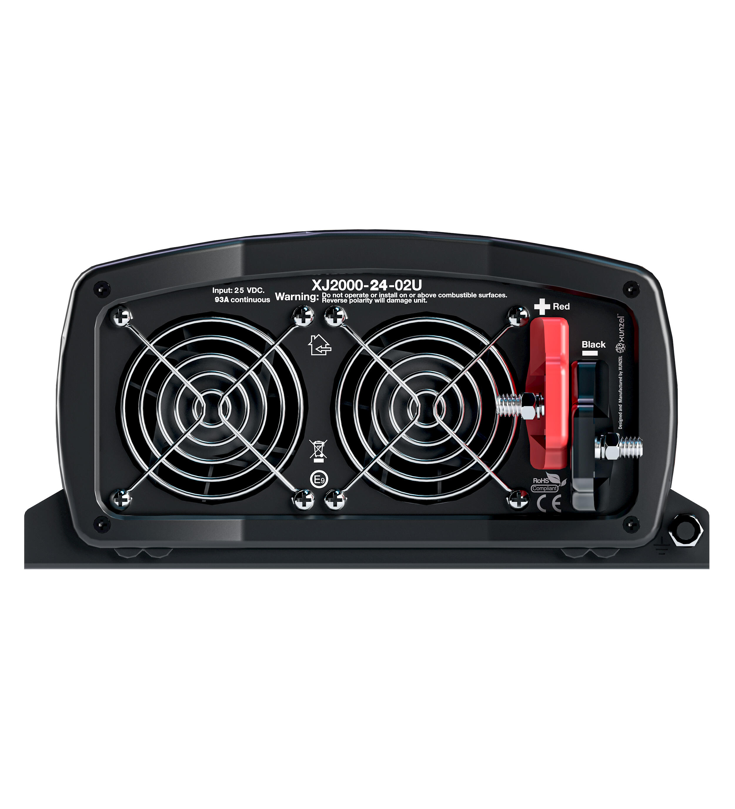Inversor de Onda Senoidal Pura Avançado XJ-XUNZEL-2000W-24V cabos incluídos - 3