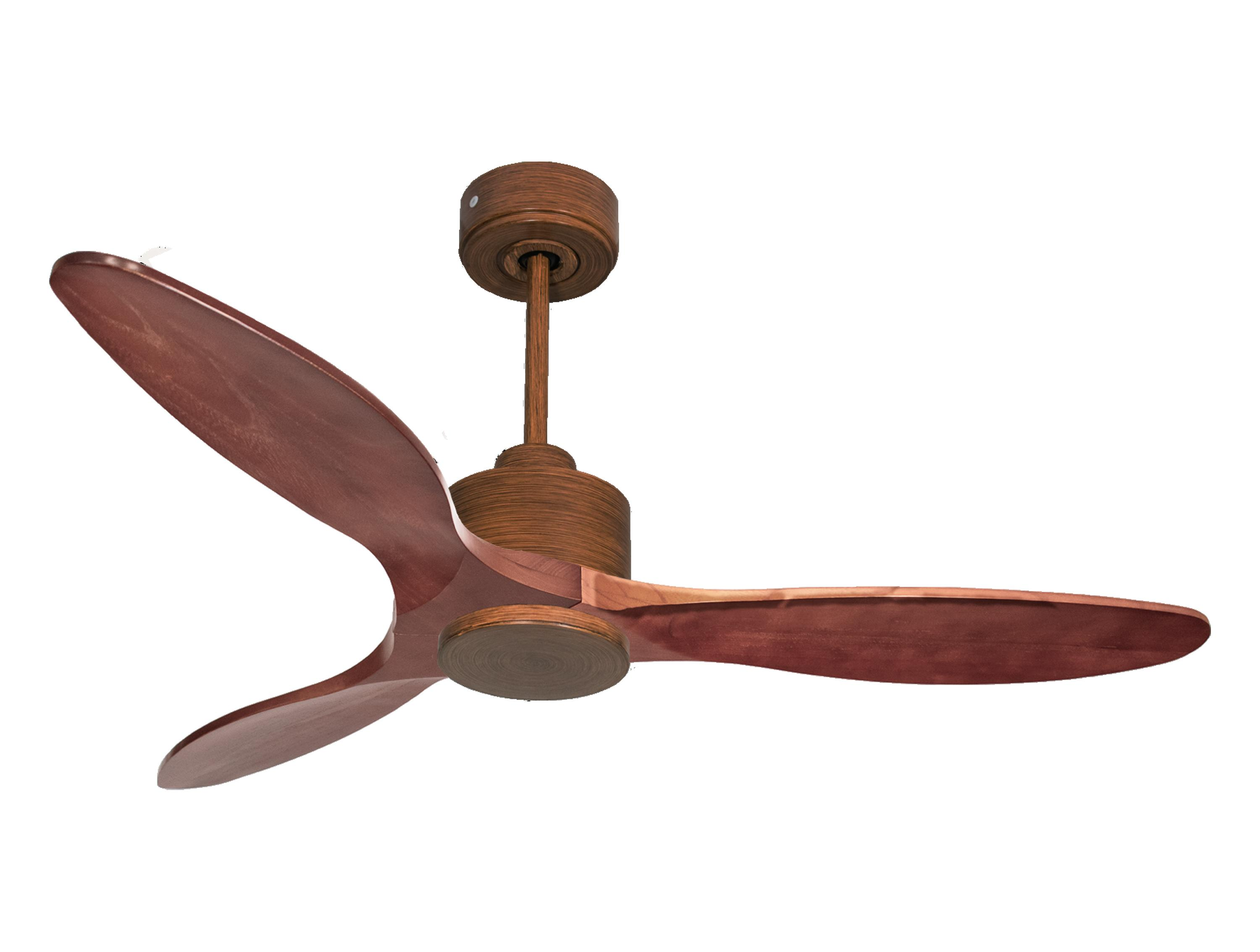 Ventilador de techo sin luz motor dc lima d132 05 26 purline naranja 132 cm