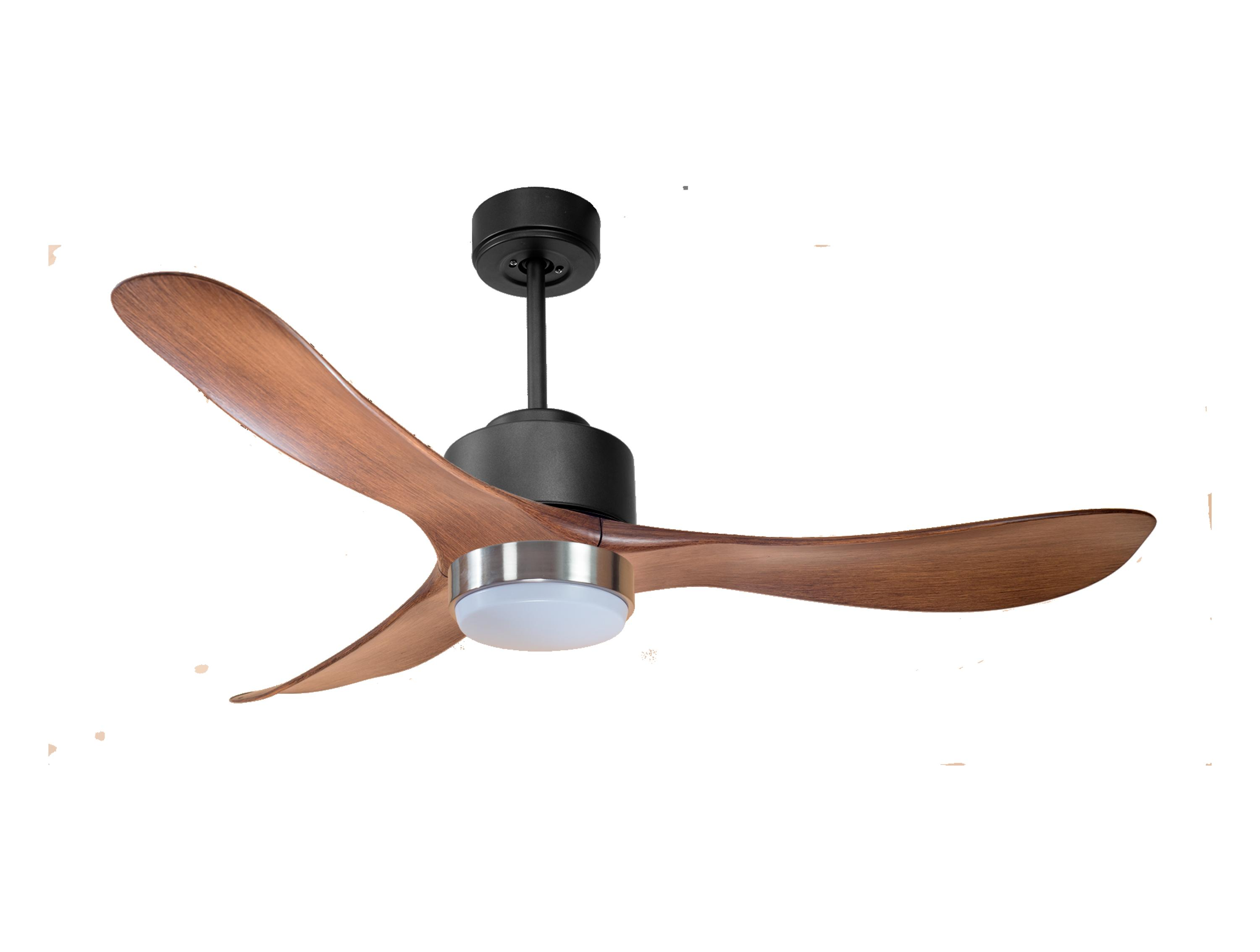 Ventilador de techo con luz motor dc cora d132 03 11 17 purline plata 132 cm