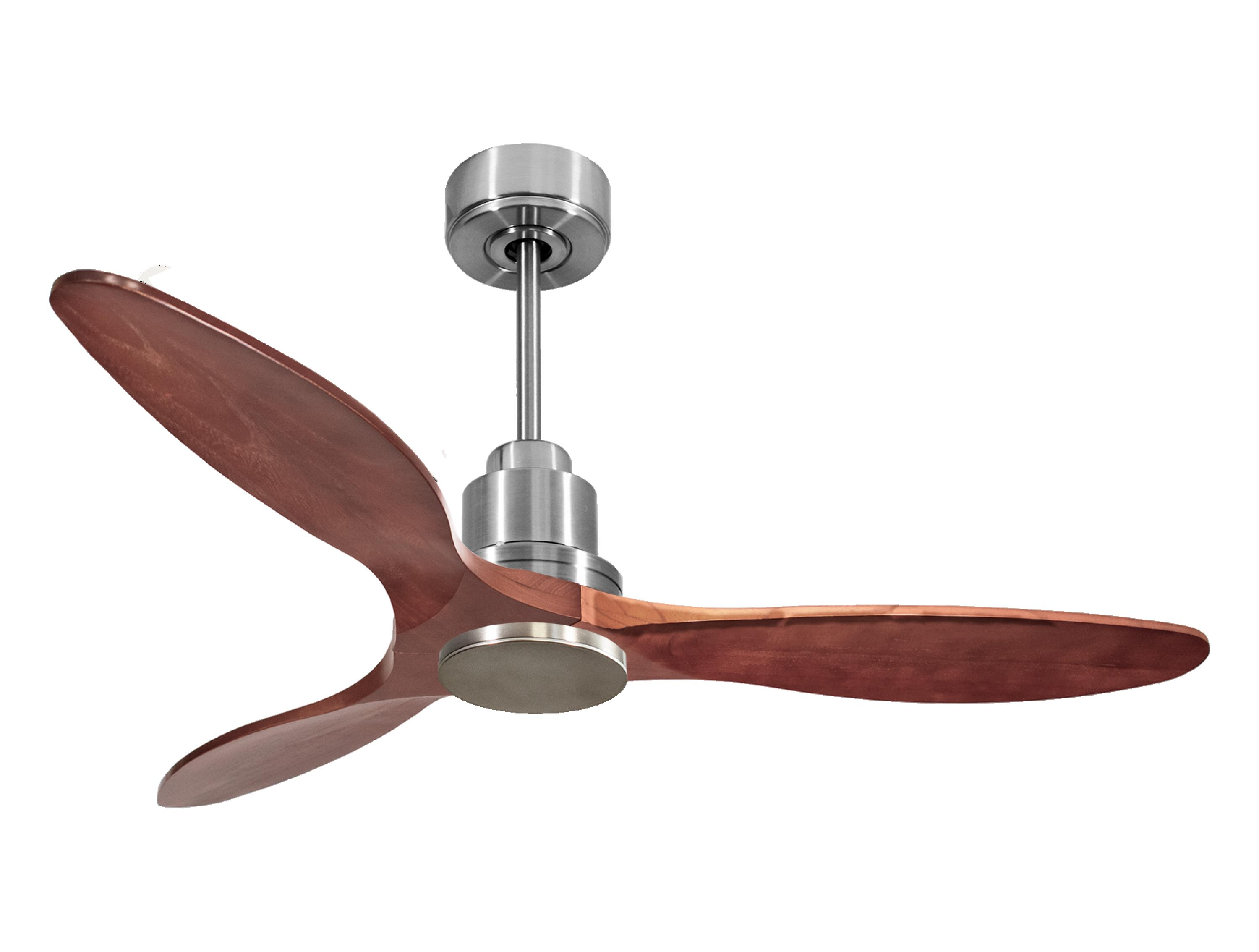 Ventilador de techo sin luz motor dc lima d132 05 35 purline naranja 132 cm