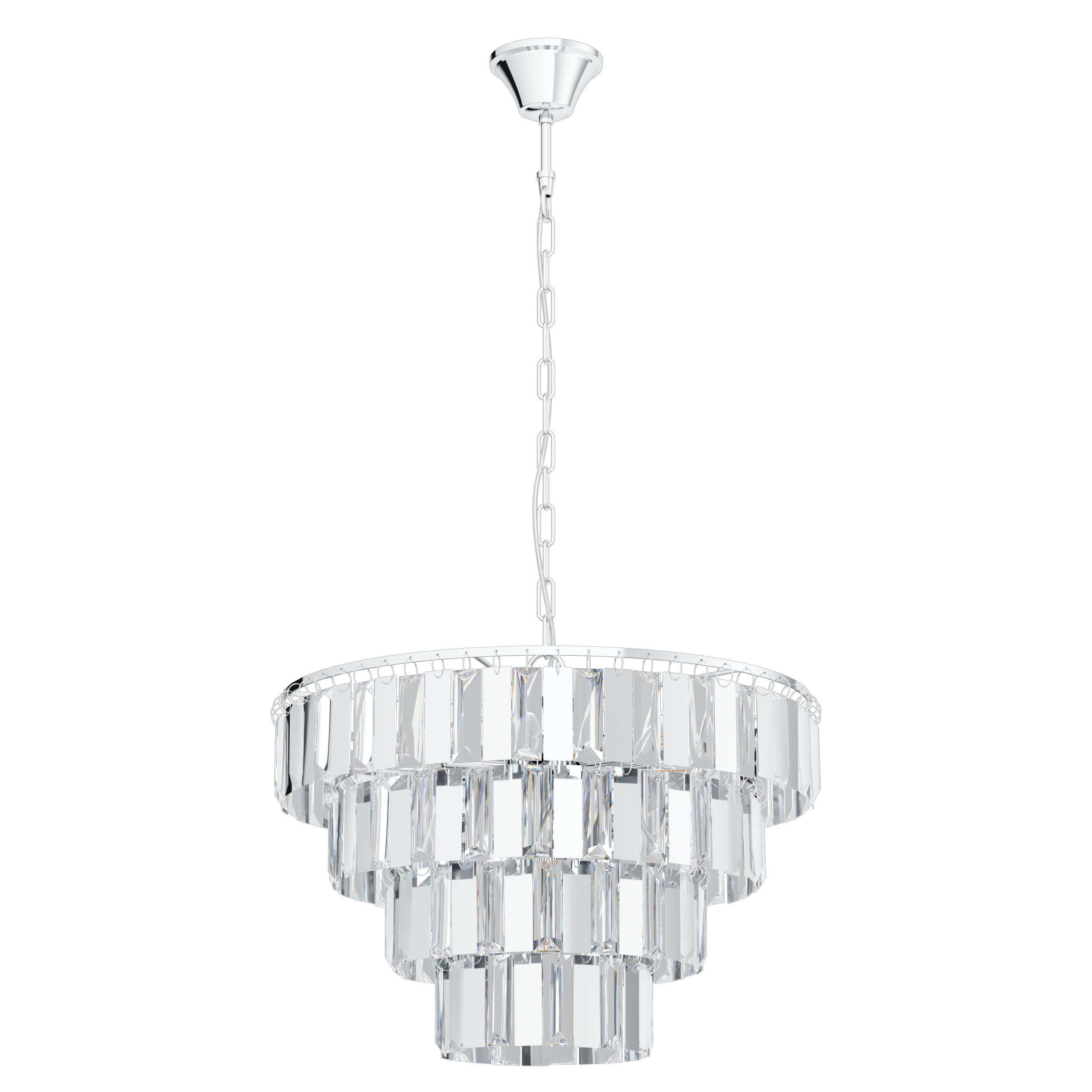 Lámpara de techo erseka 7 luces e14 0 cm plateada