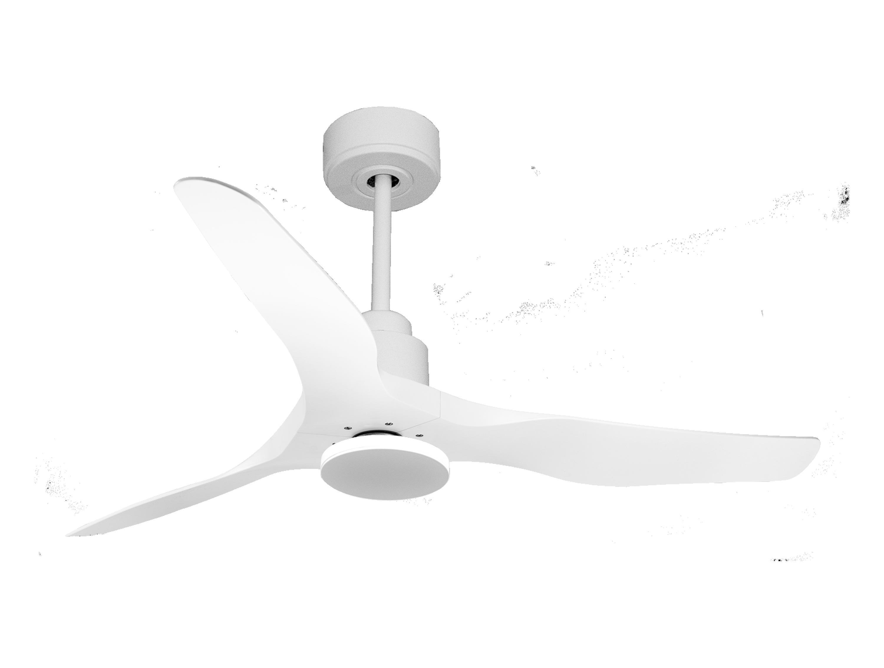 Ventilador de techo sin luz motor dc baza d127 02 32 purline blanco 127 cm