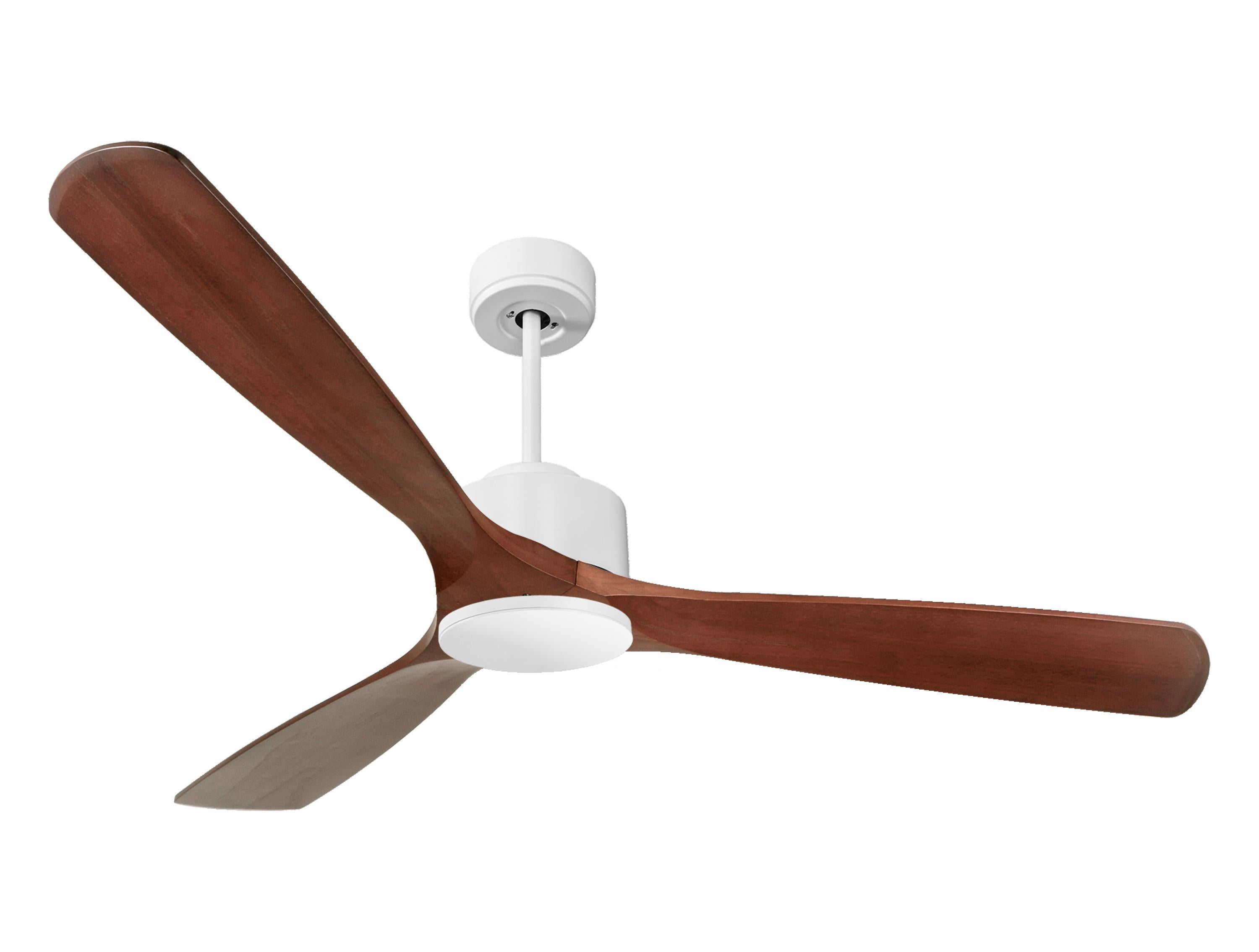 Ventilador de techo sin luz motor dc zafiro klassfan marrón 166 cm