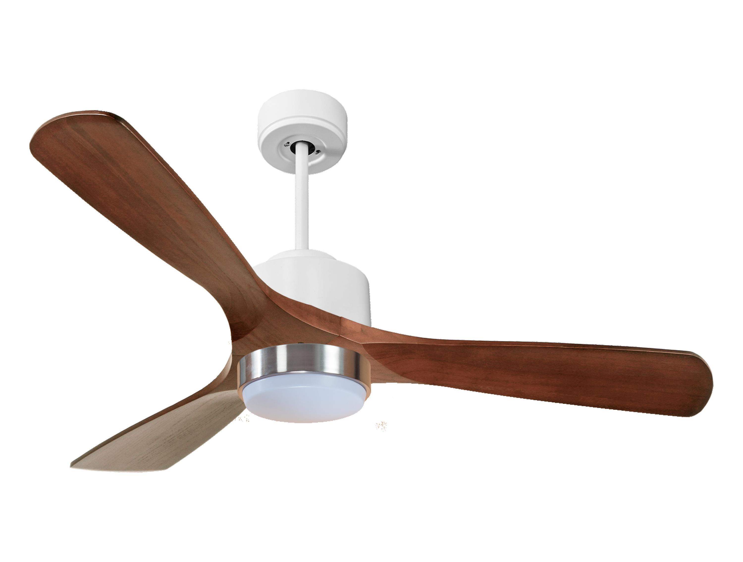 Ventilador de techo con luz motor dc zafiro d132 05 12 17 purline blanco 132 cm