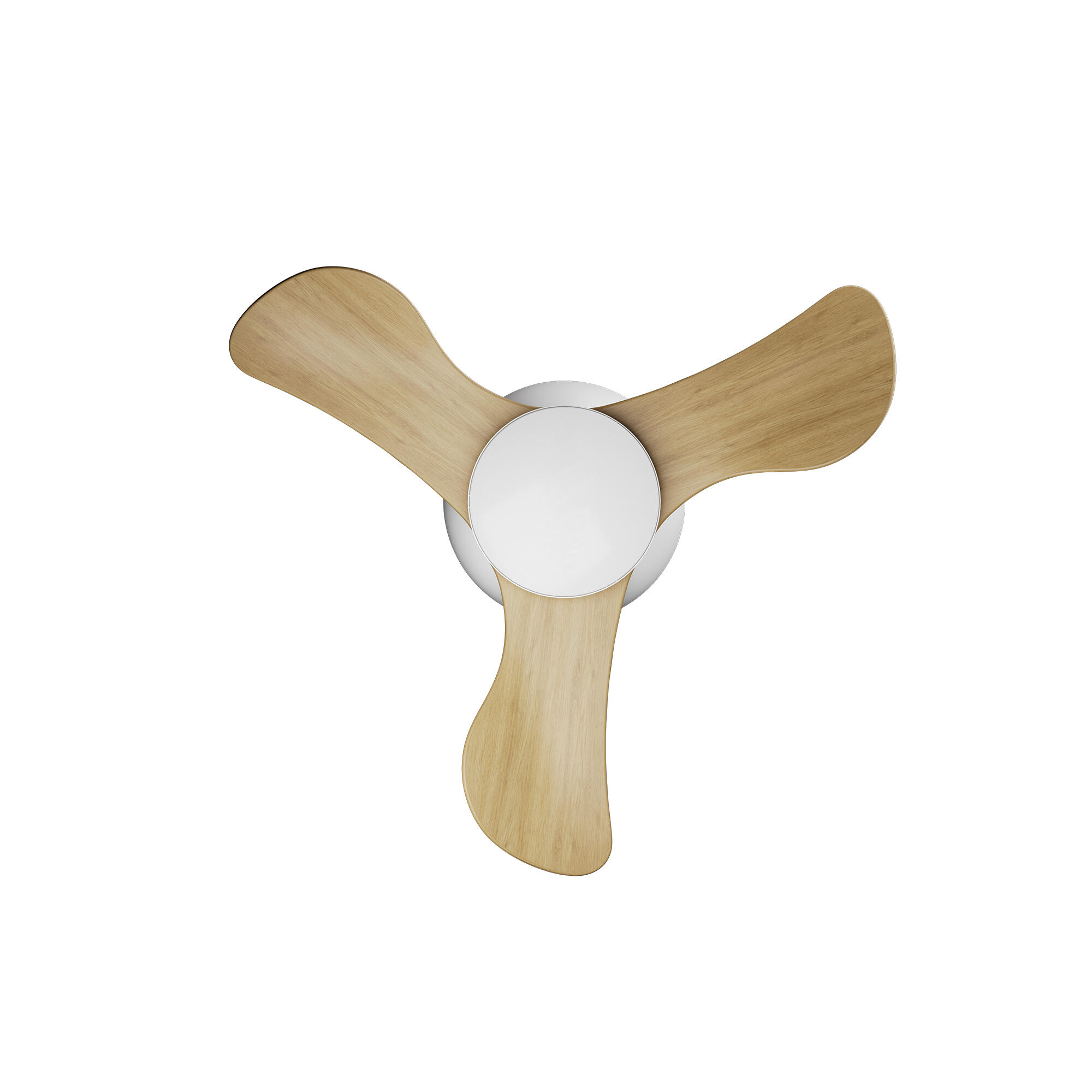 Ventilador de techo con luz silencioso DC Arte Confort Eli blanco 55.9 cm - 2