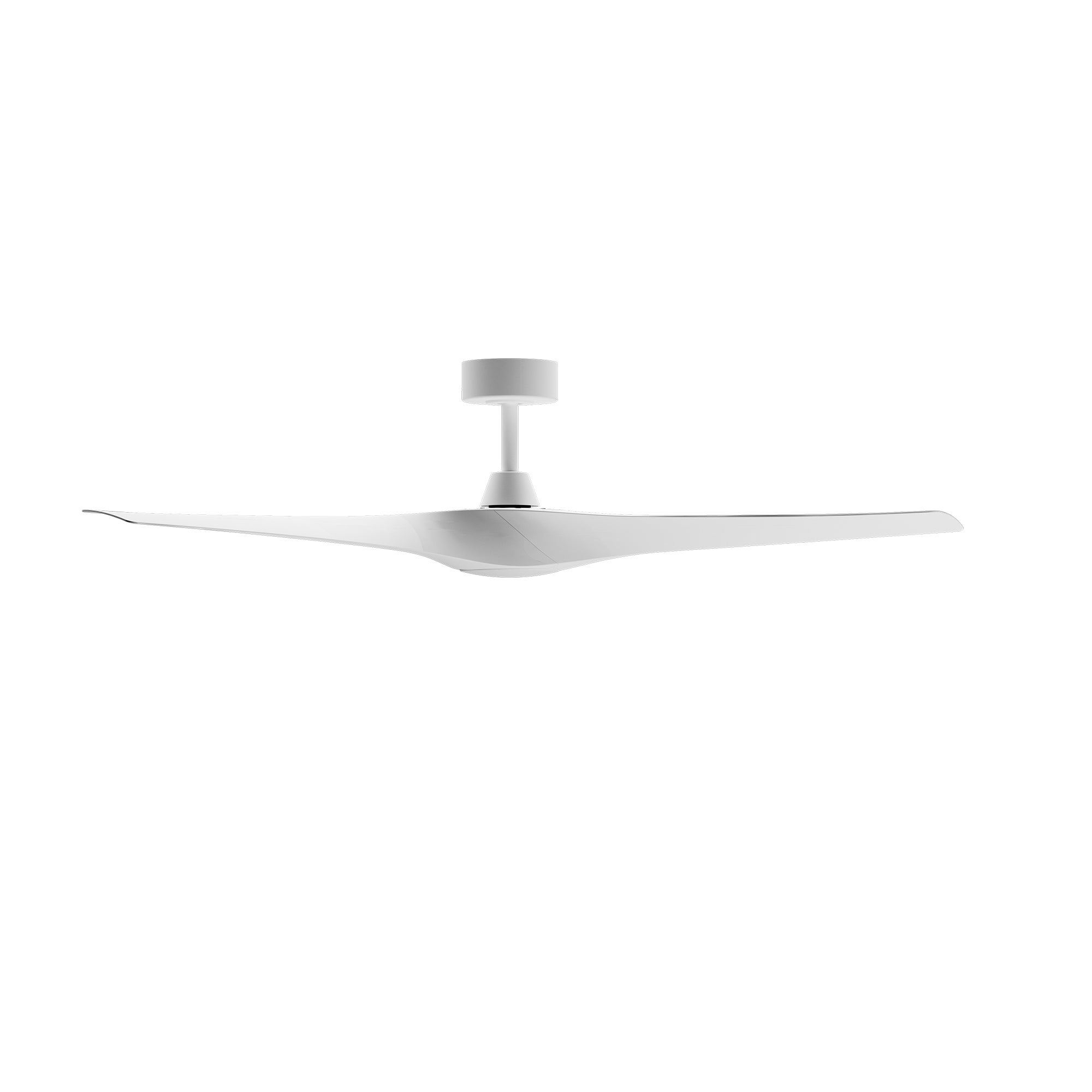 Ventilador de techo con luz silencioso dc arte confort aitana blanco 142 cm