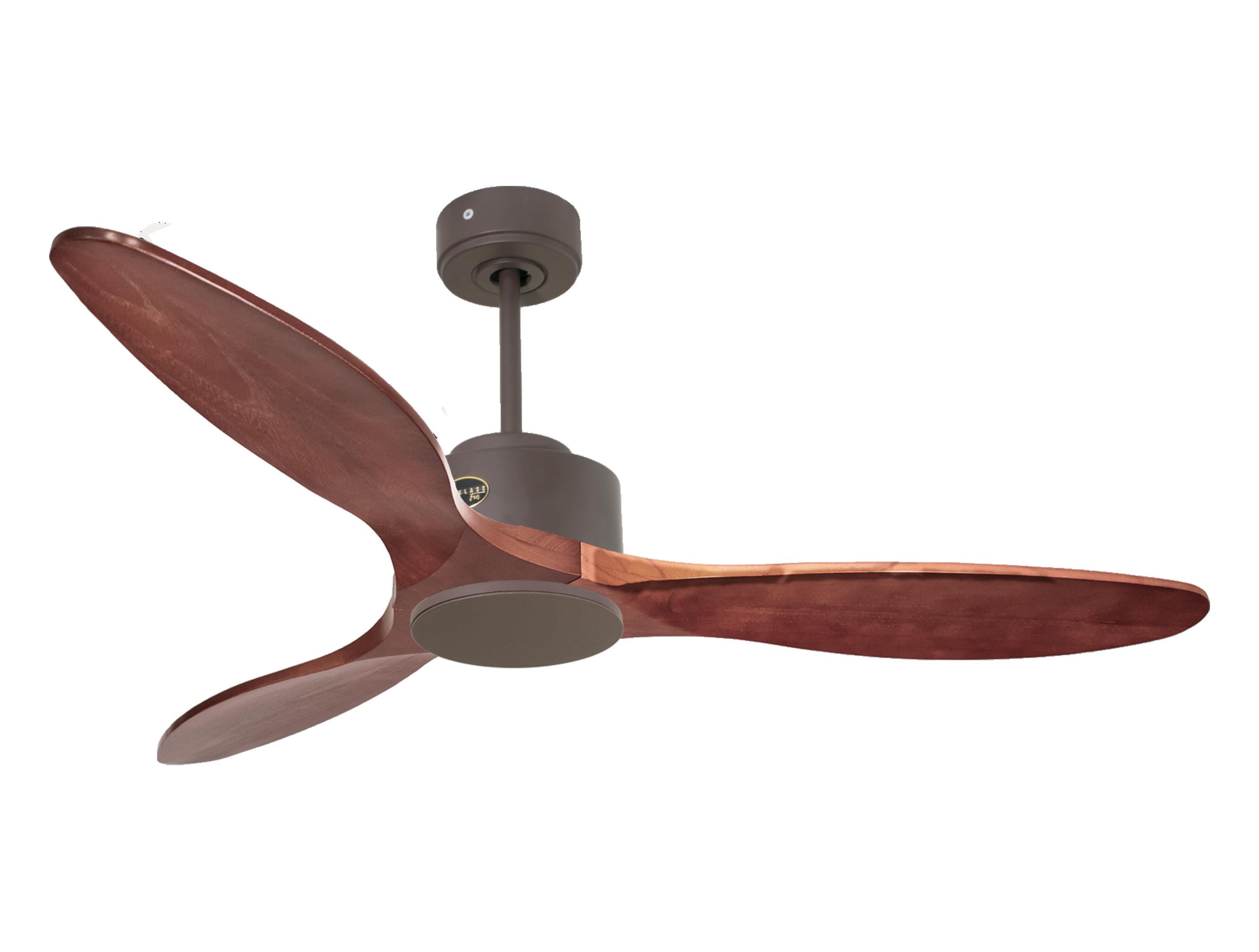 Ventilador de techo sin luz motor dc lima d132 05 14 purline naranja 132 cm