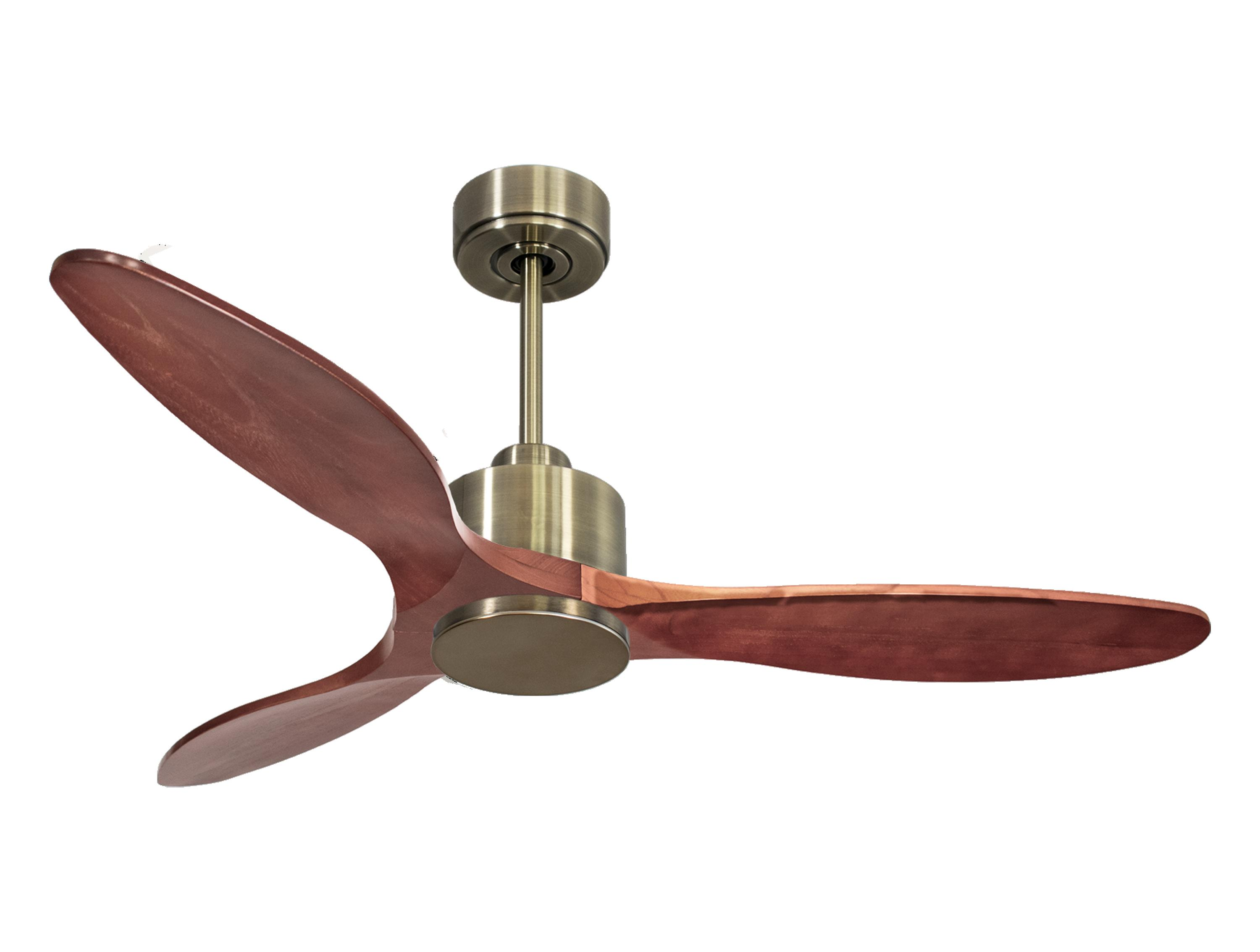 Ventilador de techo sin luz motor dc lima d132 05 25 purline naranja 132 cm