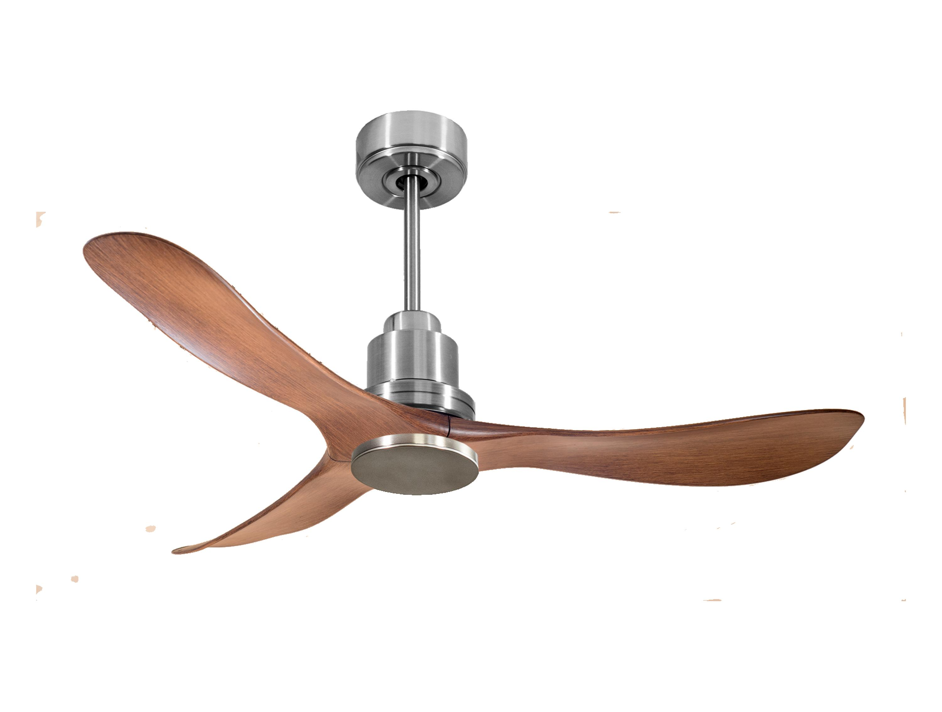 Ventilador de techo sin luz motor dc cora d132 03 35 purline marrón 132 cm