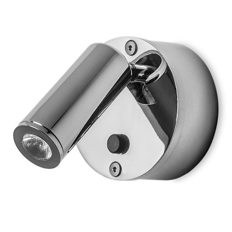 Aplique ivy módulo led gris 28 lm