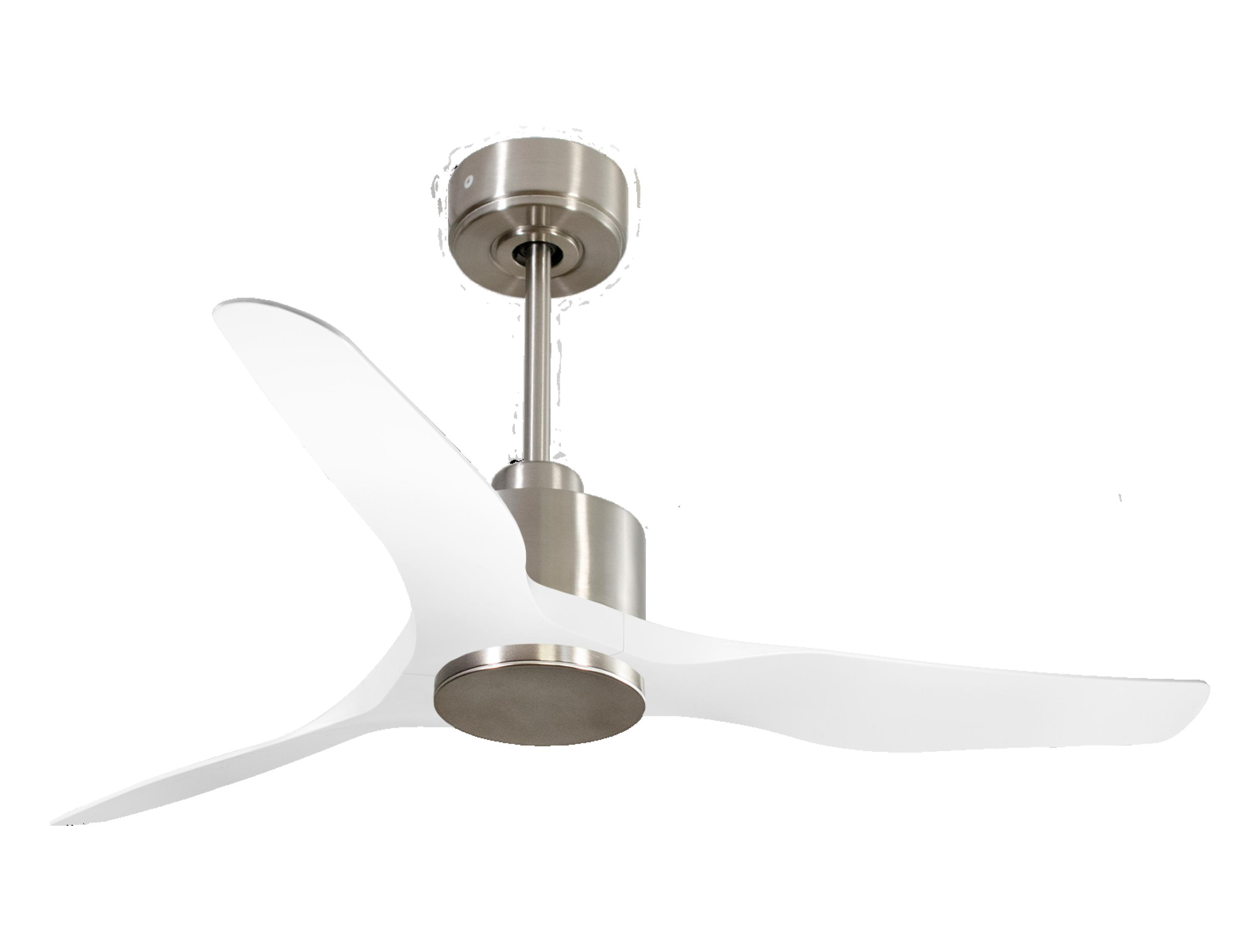 Ventilador de techo sin luz motor dc baza d127 02 27 purline blanco 127 cm