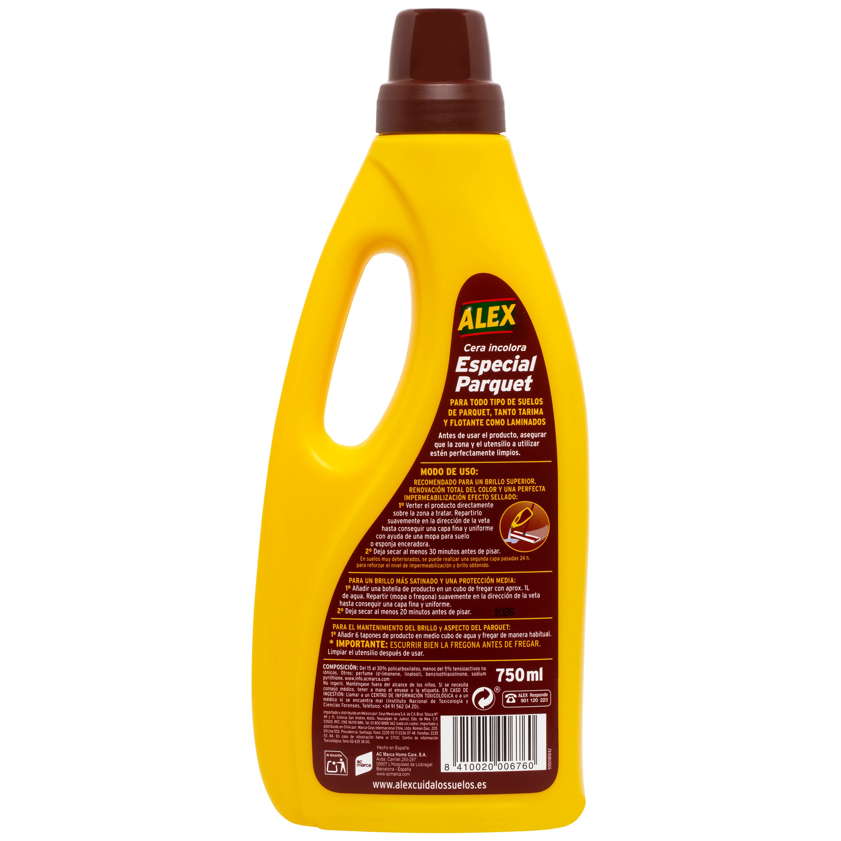 Cera parquet ALEX 750ml - 2