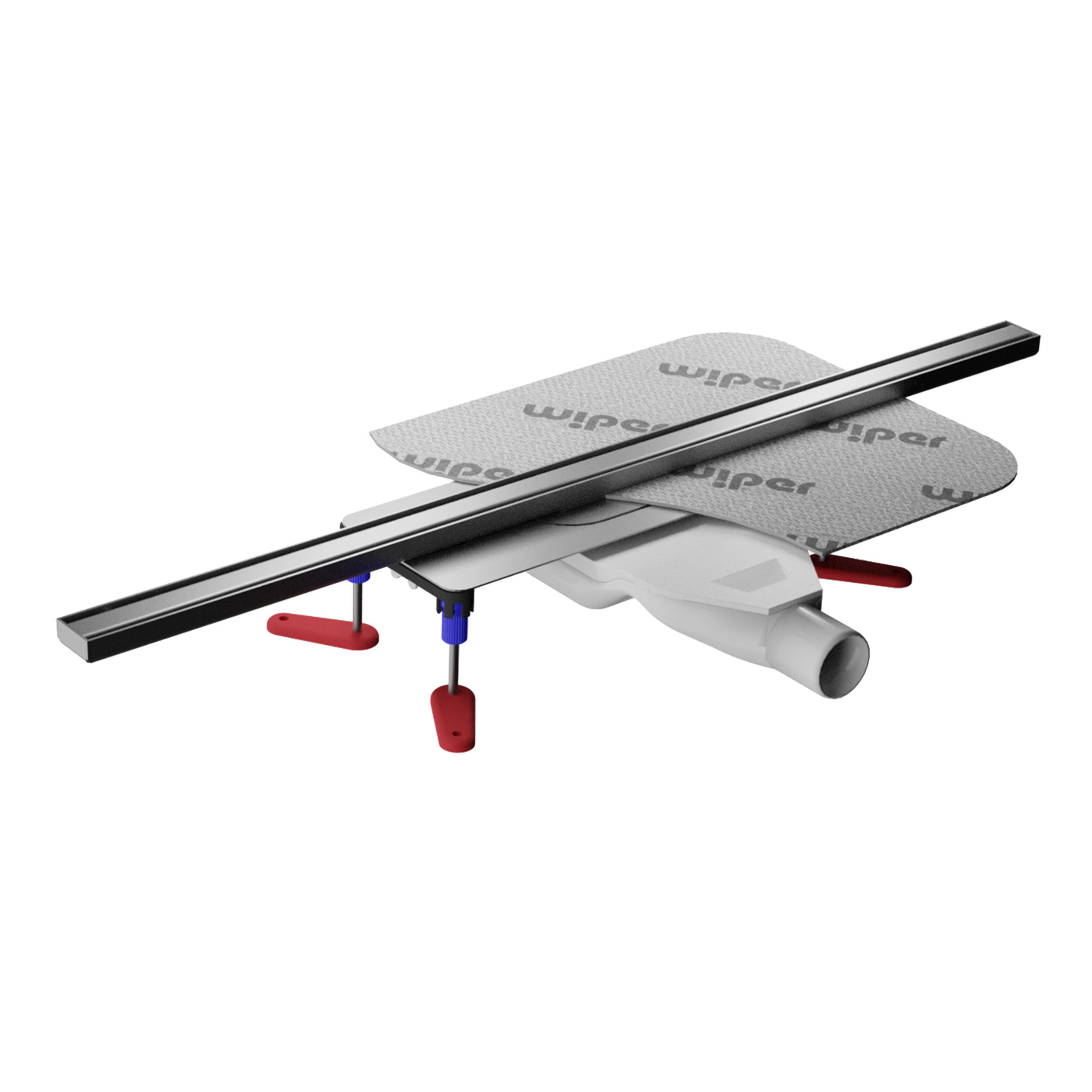 Rynna i kratka odpływu liniowego 600 mm złoty POLER. ELEMENT WIPER - 5