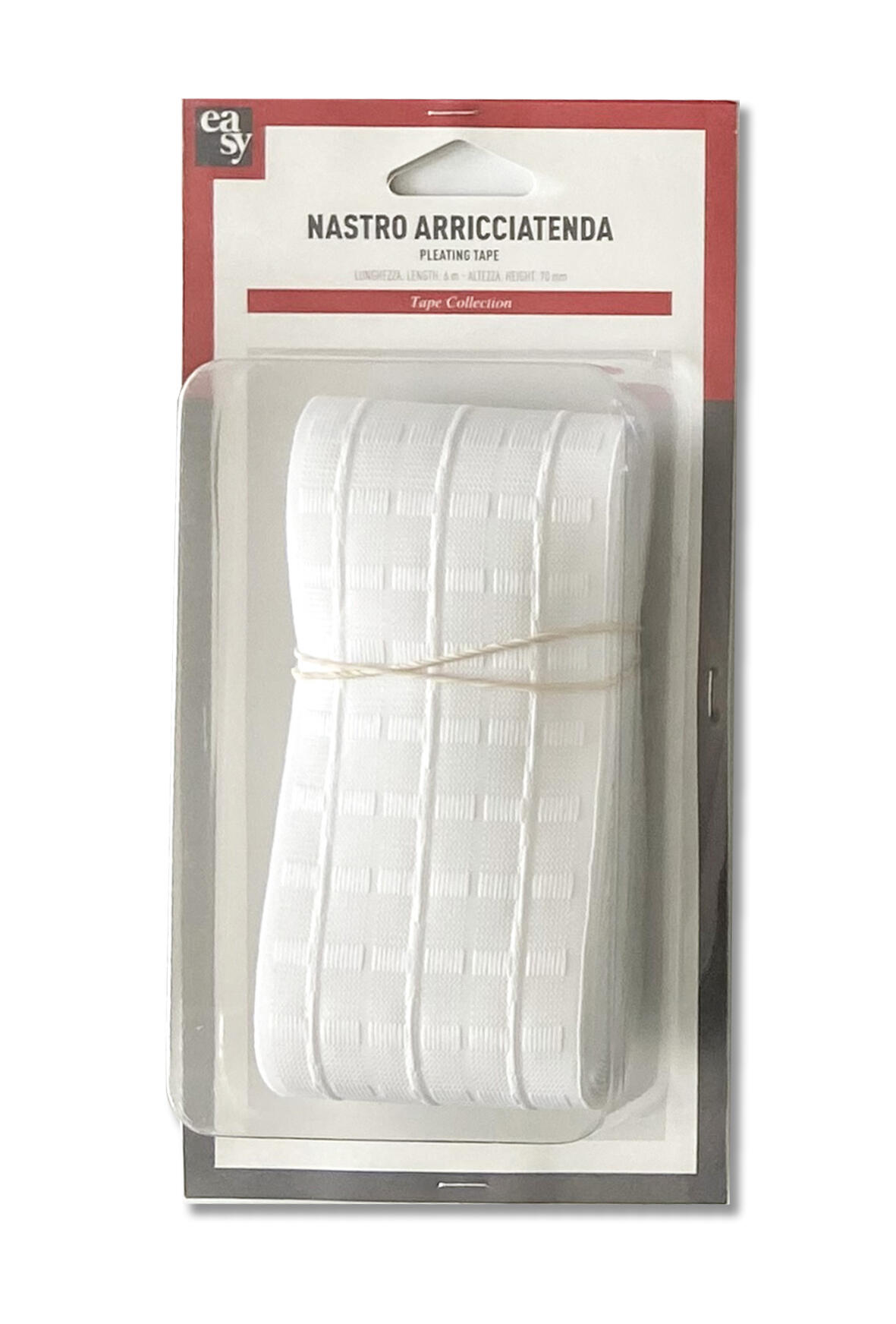 Nastro fettuccia per tenda 7 cm x 6 m - 3