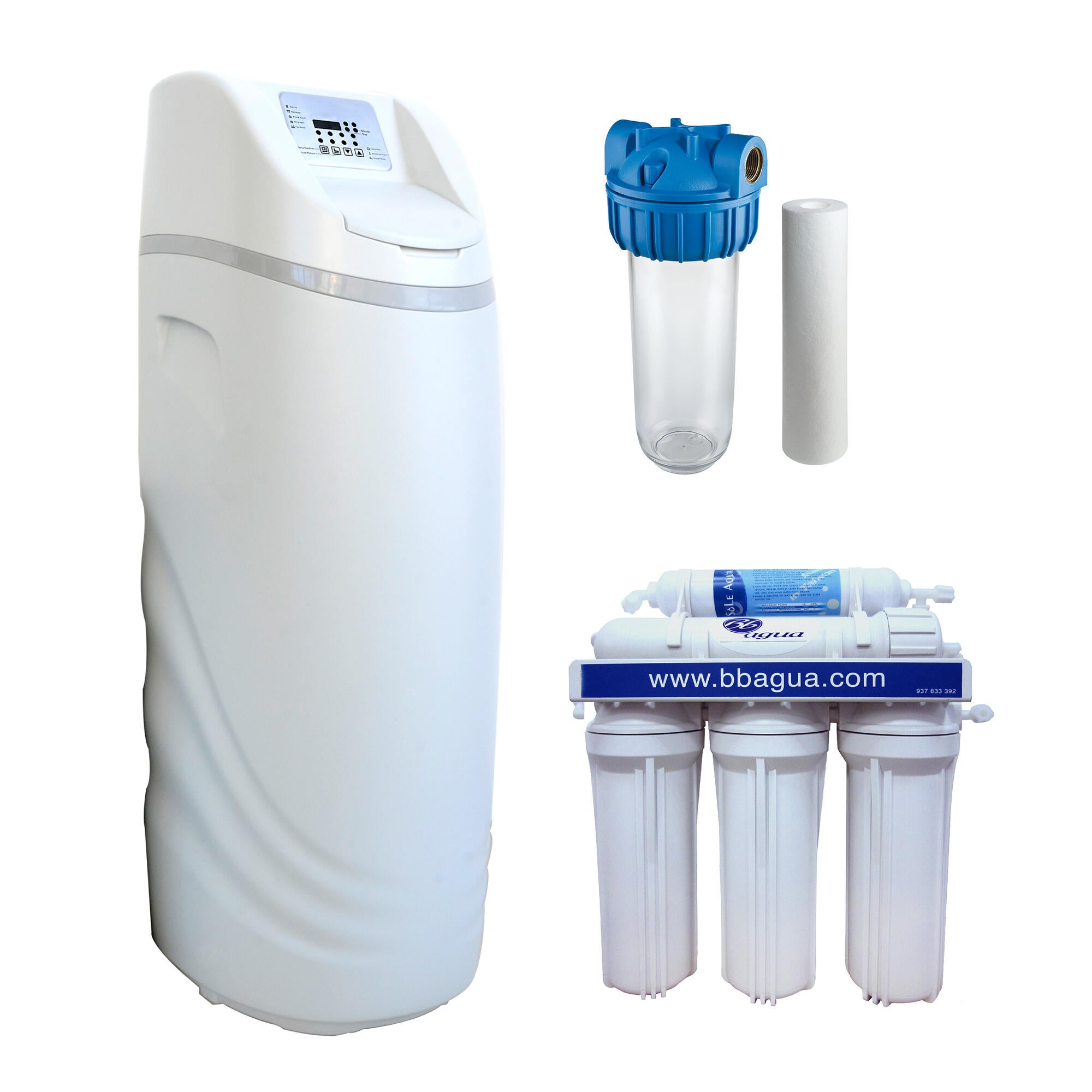 Equipamento de osmose PILOT 2.5 25L inversa 5 etapas Bbagua - 3