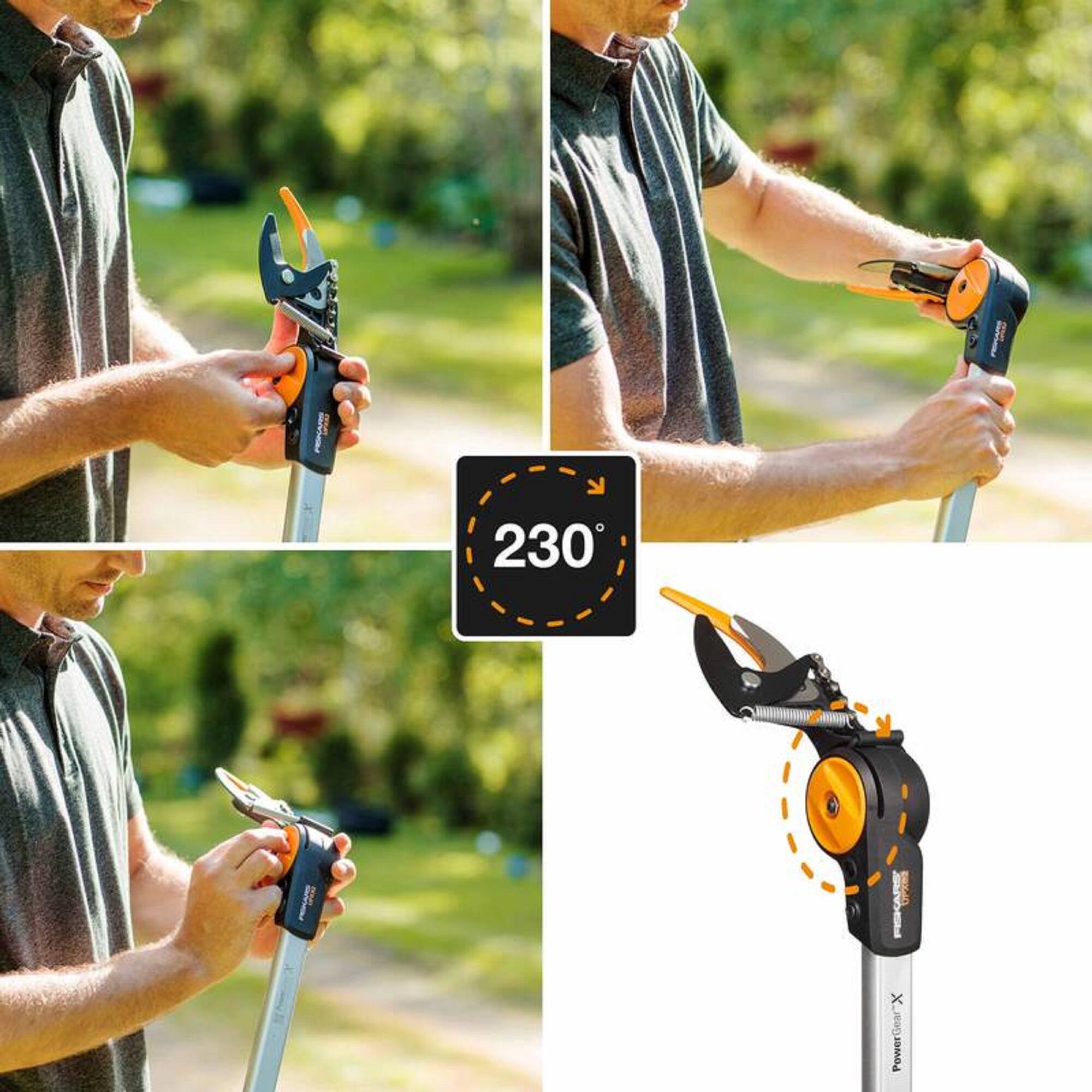 Coupe-Branches Multifonct. FISKARS PowerGear™X UPX82 portée 3,5m Ø32mm - 16