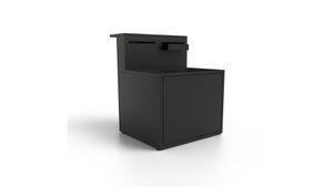 Plan de travail plancha pour cuisine extérieure FORGE ADOUR, noir