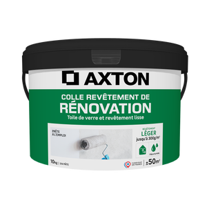 Colle en pâte toile de verre et rénovation légère AXTON, 10kg Leroy Merlin Les bons plans des petits projets avant l'été