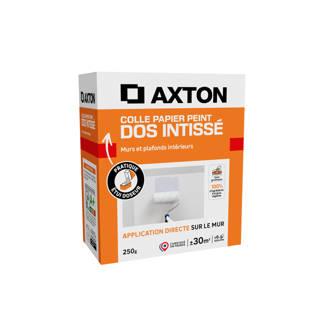 Colle en poudre pour papiers peints intissés AXTON, 250g