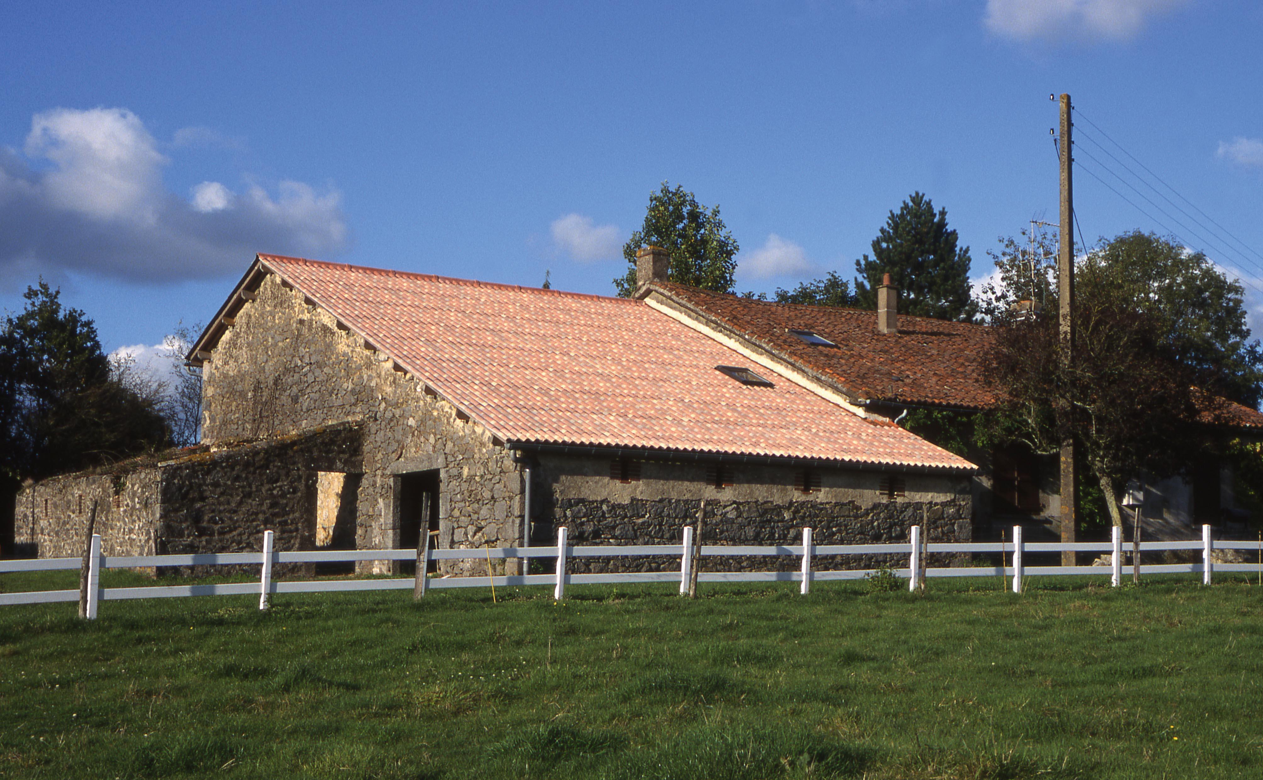 Plaque de toiture fibres ciment Flammée ETERNIT HOME l.0.92 x L.2.5 m, ep.6.5 mm - 3