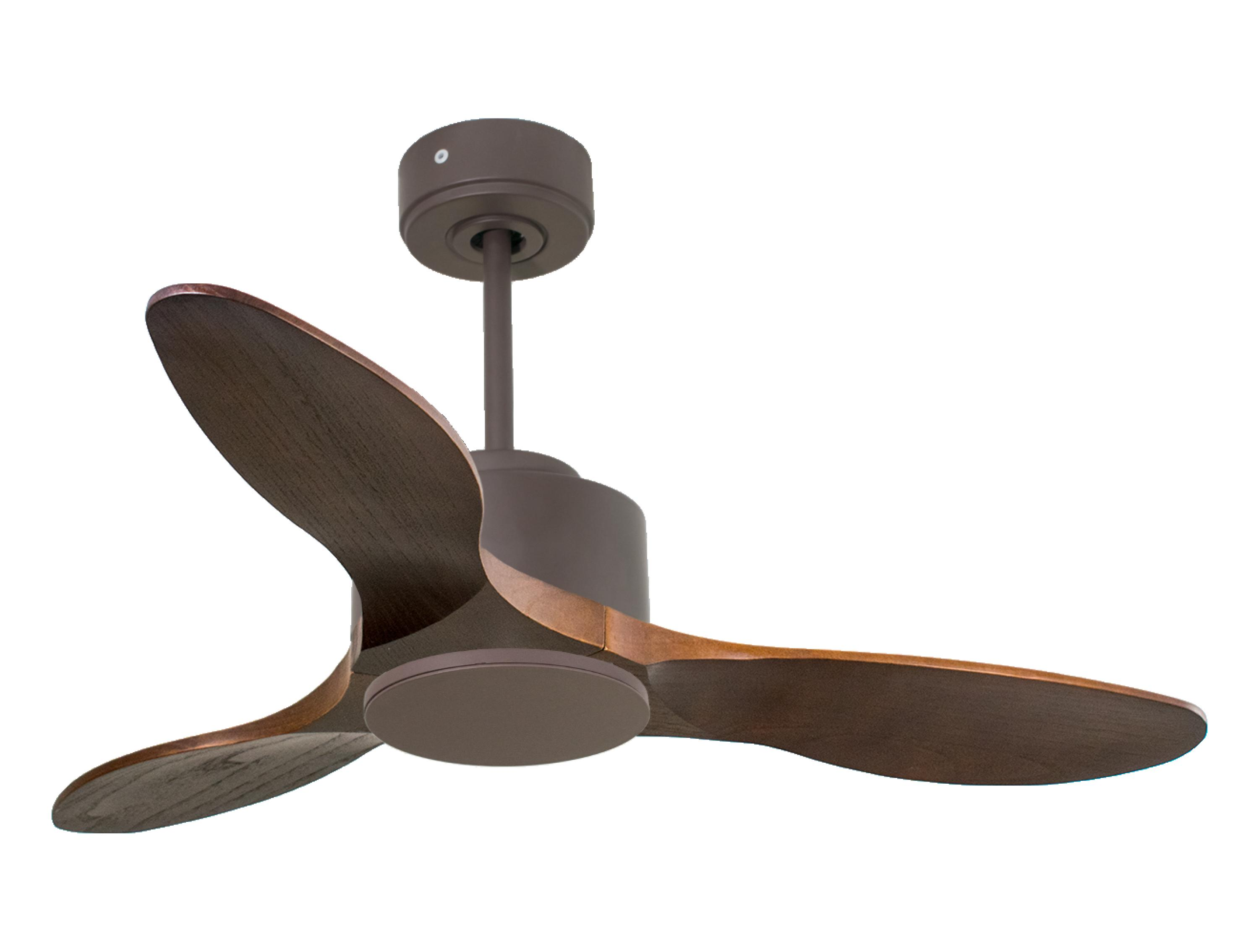 Ventilador de techo sin luz motor dc lima d106 04 14 purline marrón 106 cm