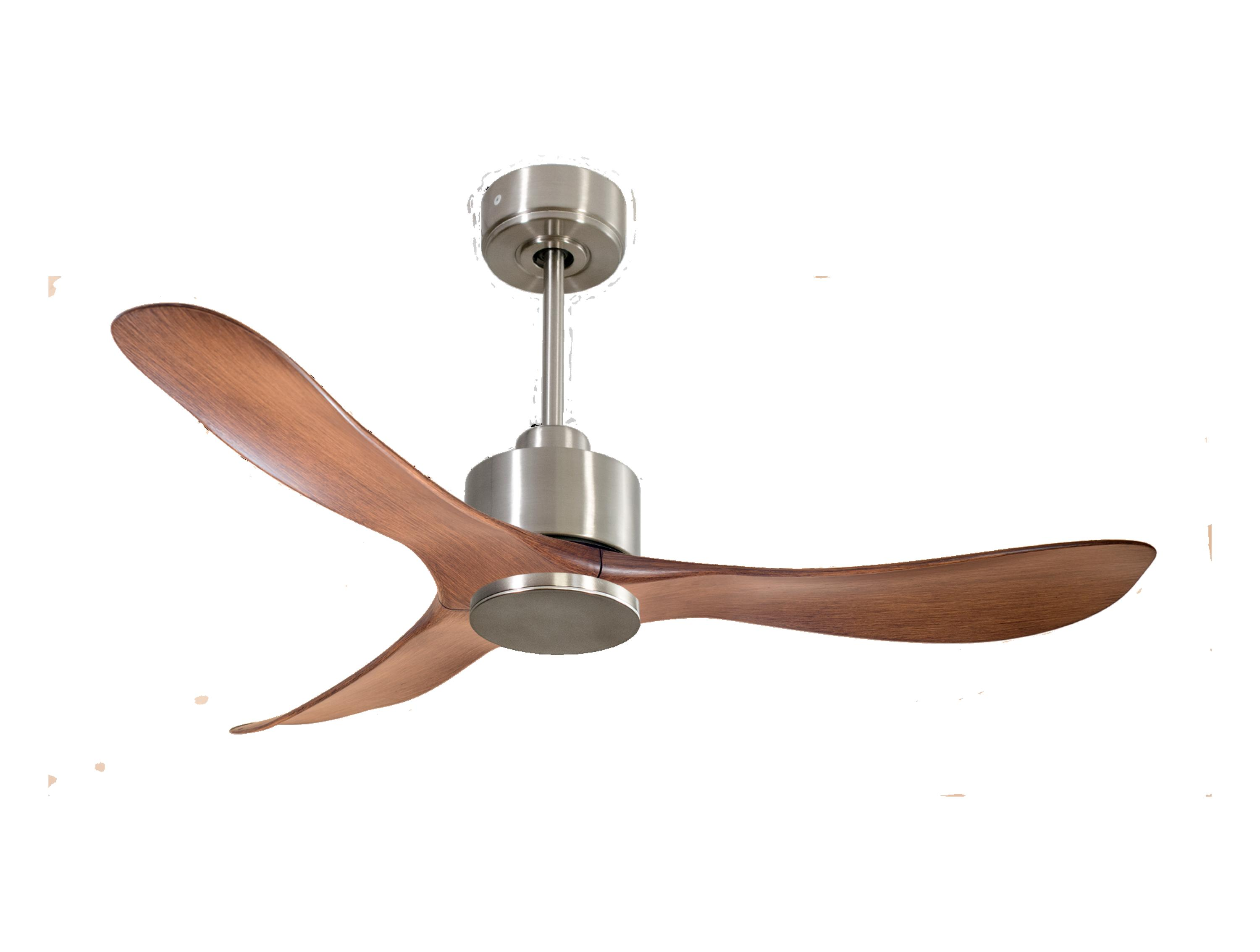 Ventilador de techo sin luz motor dc cora d132 03 27 purline marrón 132 cm