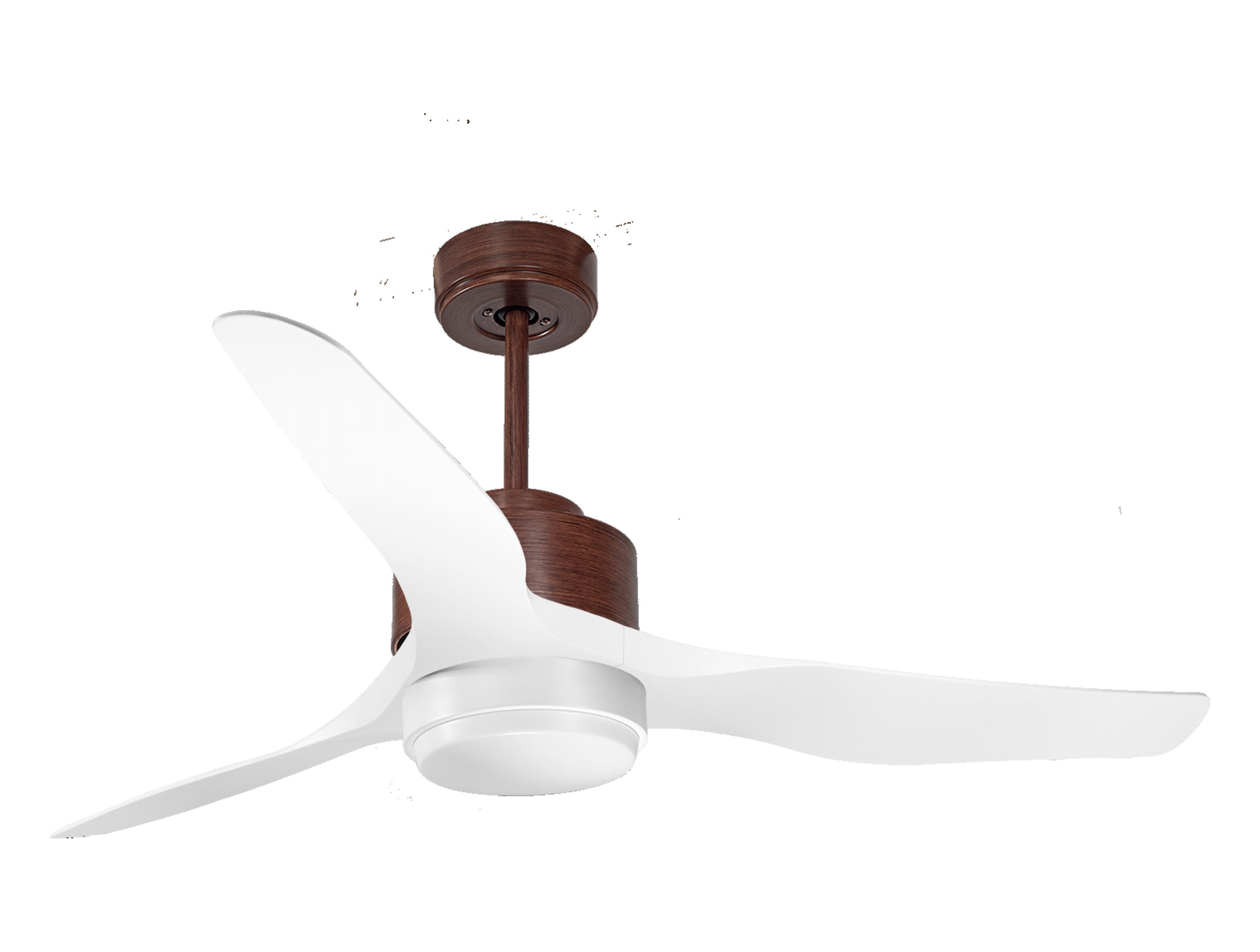Ventilador de techo con luz motor dc baza d127 02 16 12 purline blanco 127 cm