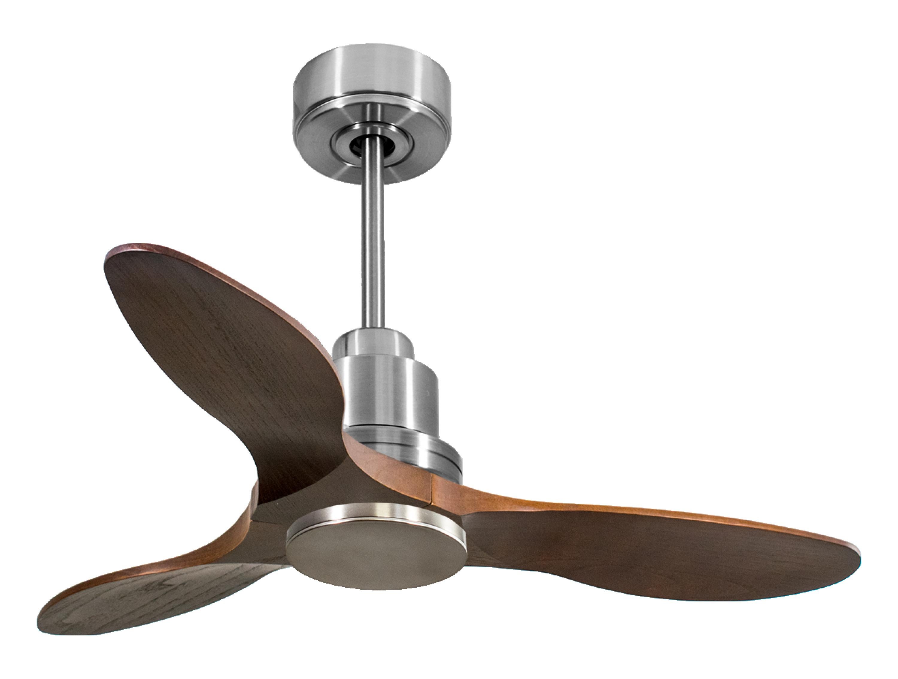 Ventilador de techo sin luz motor dc lima d106 04 35 purline marrón 106 cm