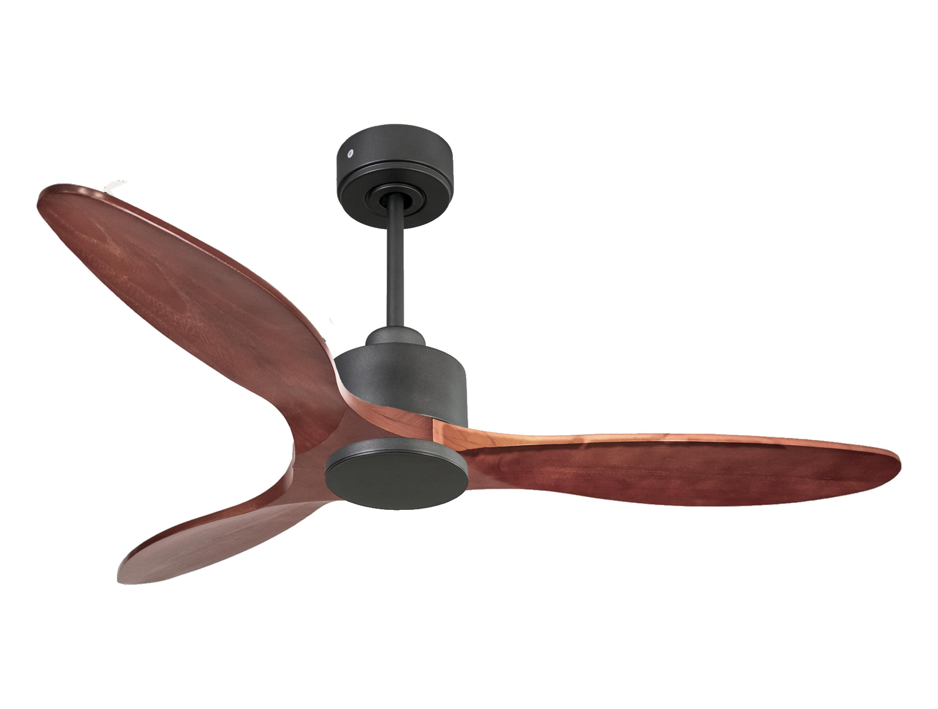 Ventilador de techo sin luz motor dc lima d132 05 21 purline naranja 132 cm