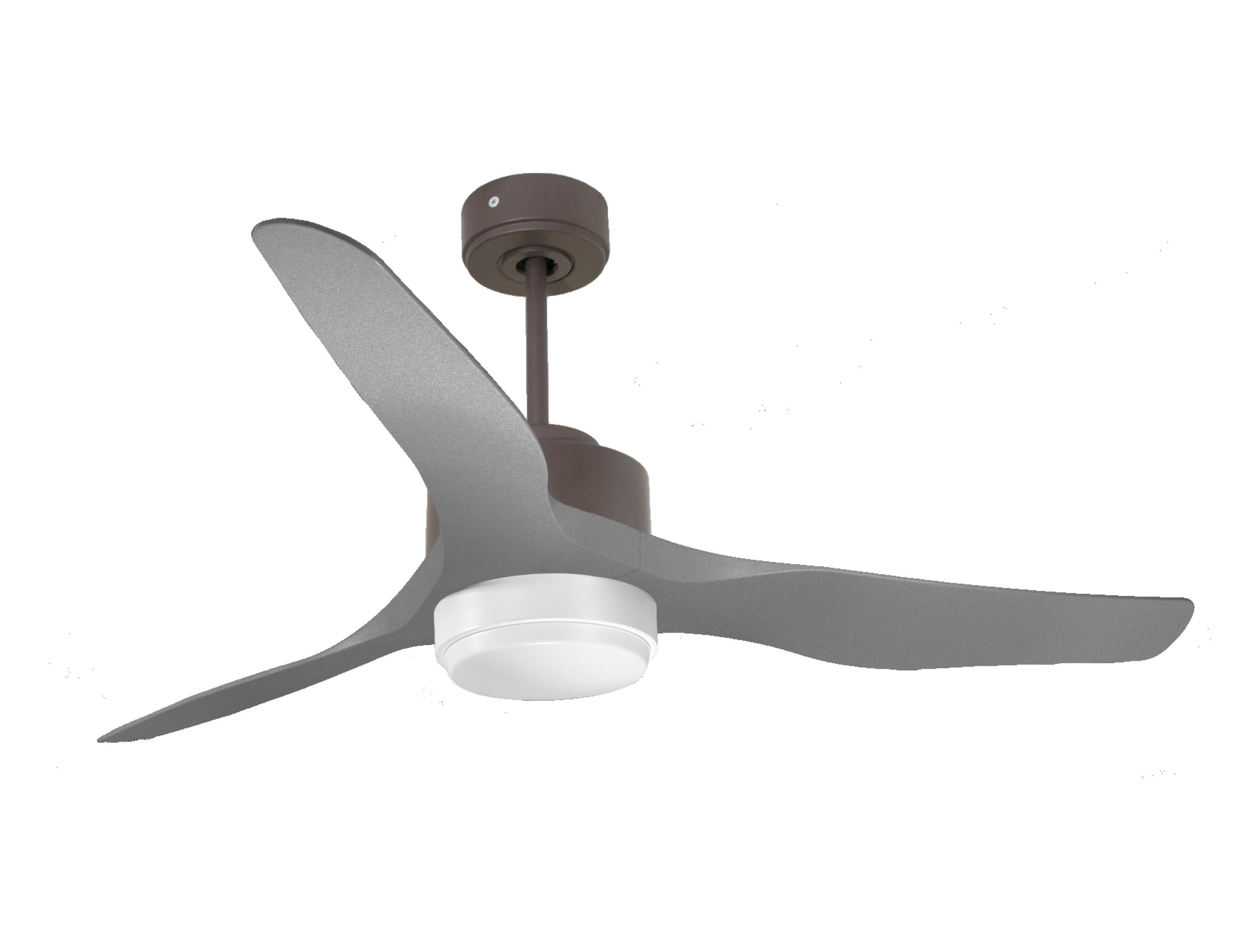 Ventilador de techo con luz motor dc baza d127 07 14 12 purline blanco 127 cm