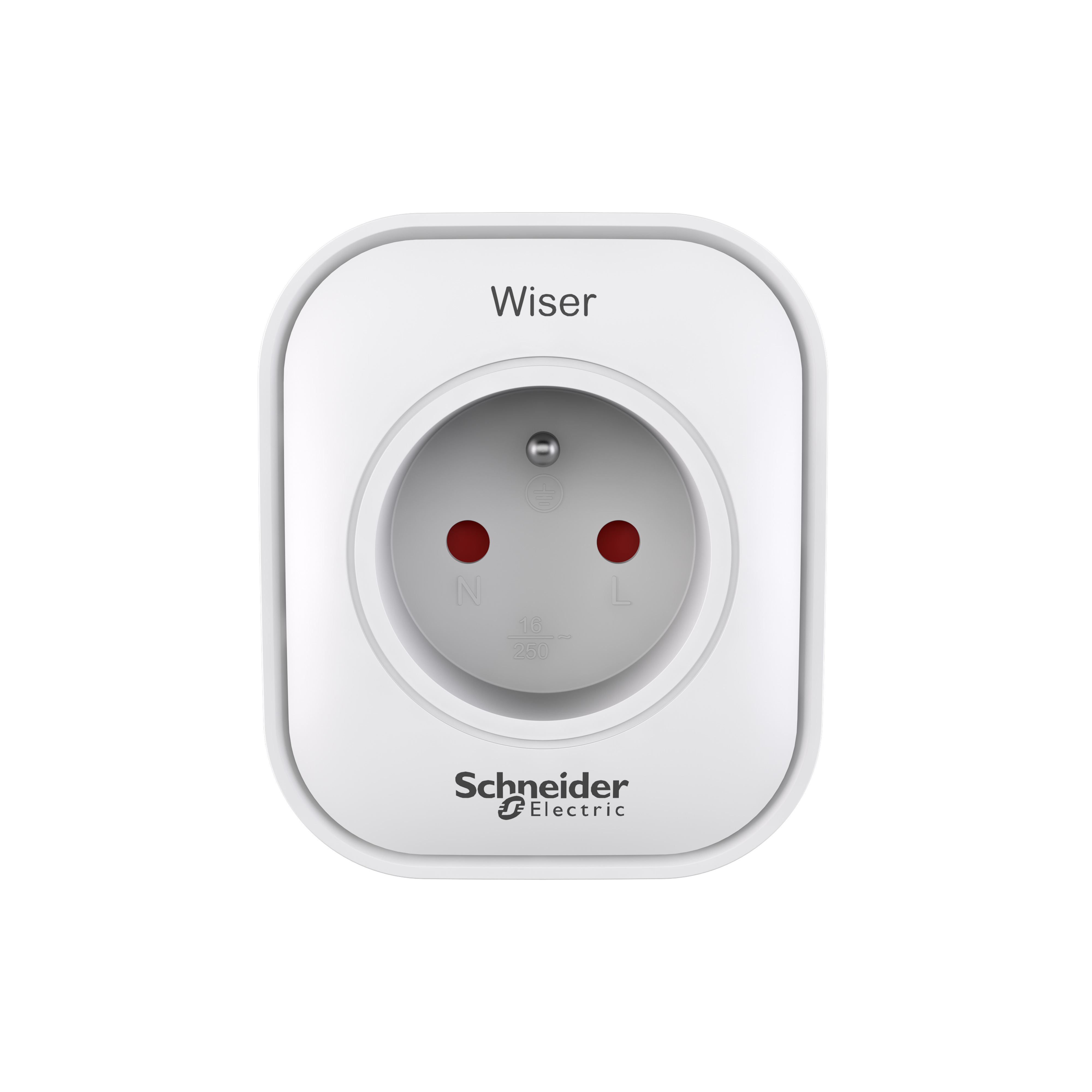 Prise connectée répéteur zigbee 13A Wiser, SCHNEIDER ELECTRIC | Leroy ...