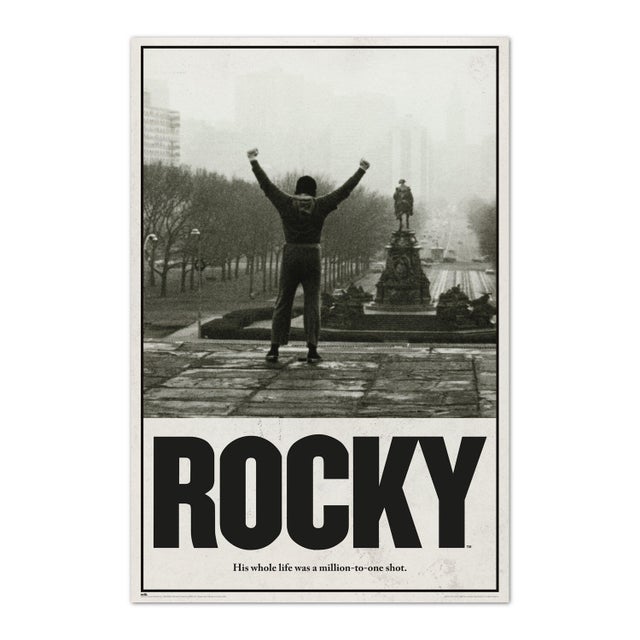 Poster Rocky Balboa, multicolore 61 x 91.5 cm