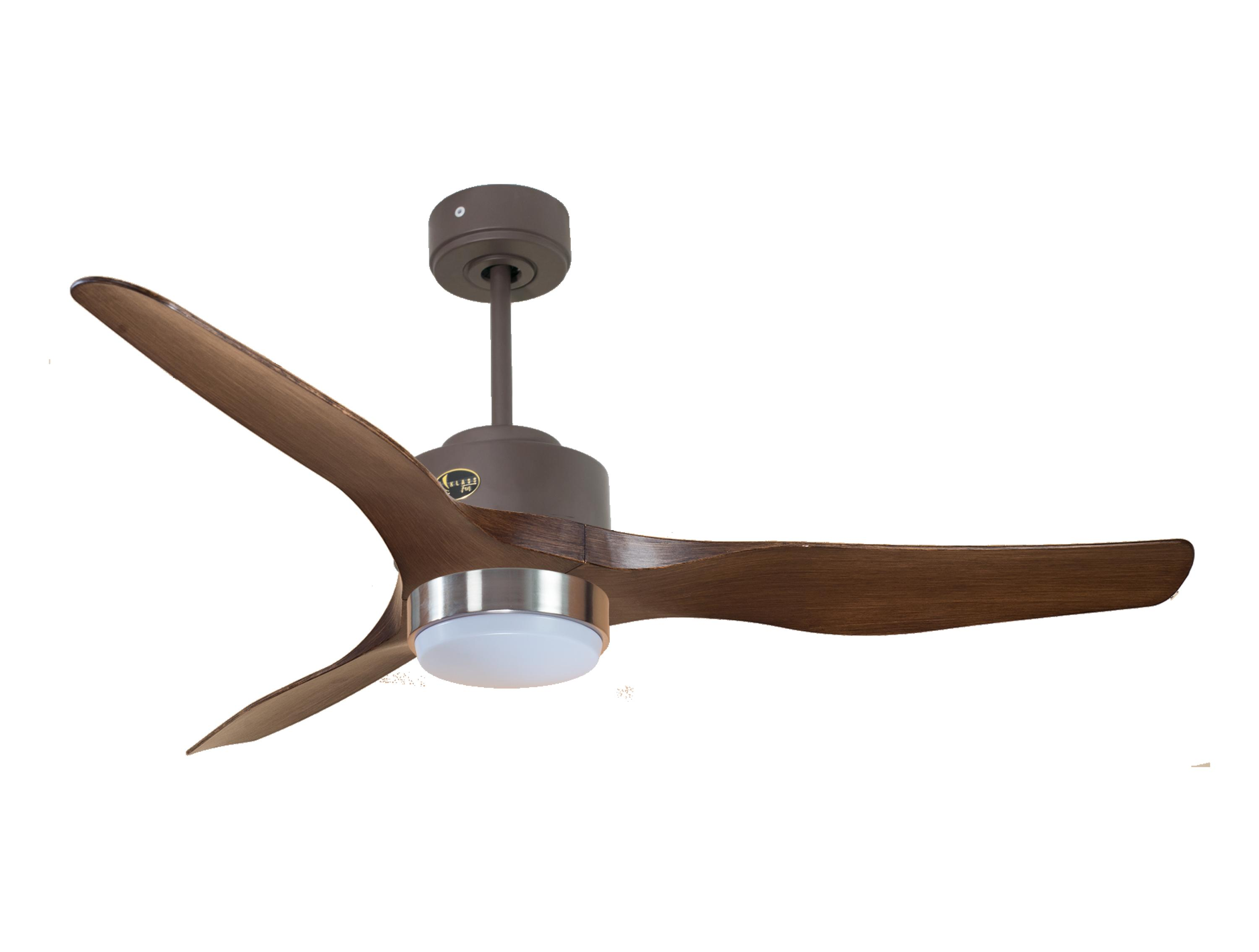 Ventilador de techo con luz motor dc baza d127 03 14 17 purline plata 127 cm
