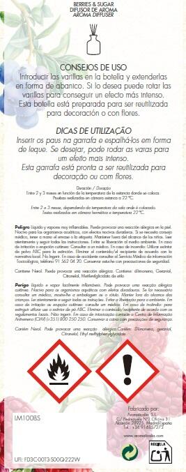 Ambientador Mikado  Frutal Berries & Sugar  100 ml - 5