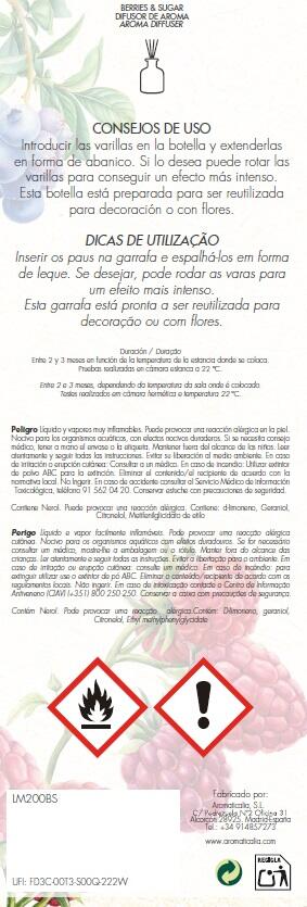Ambientador 200ML BERRIES/AÇÚCAR - 7