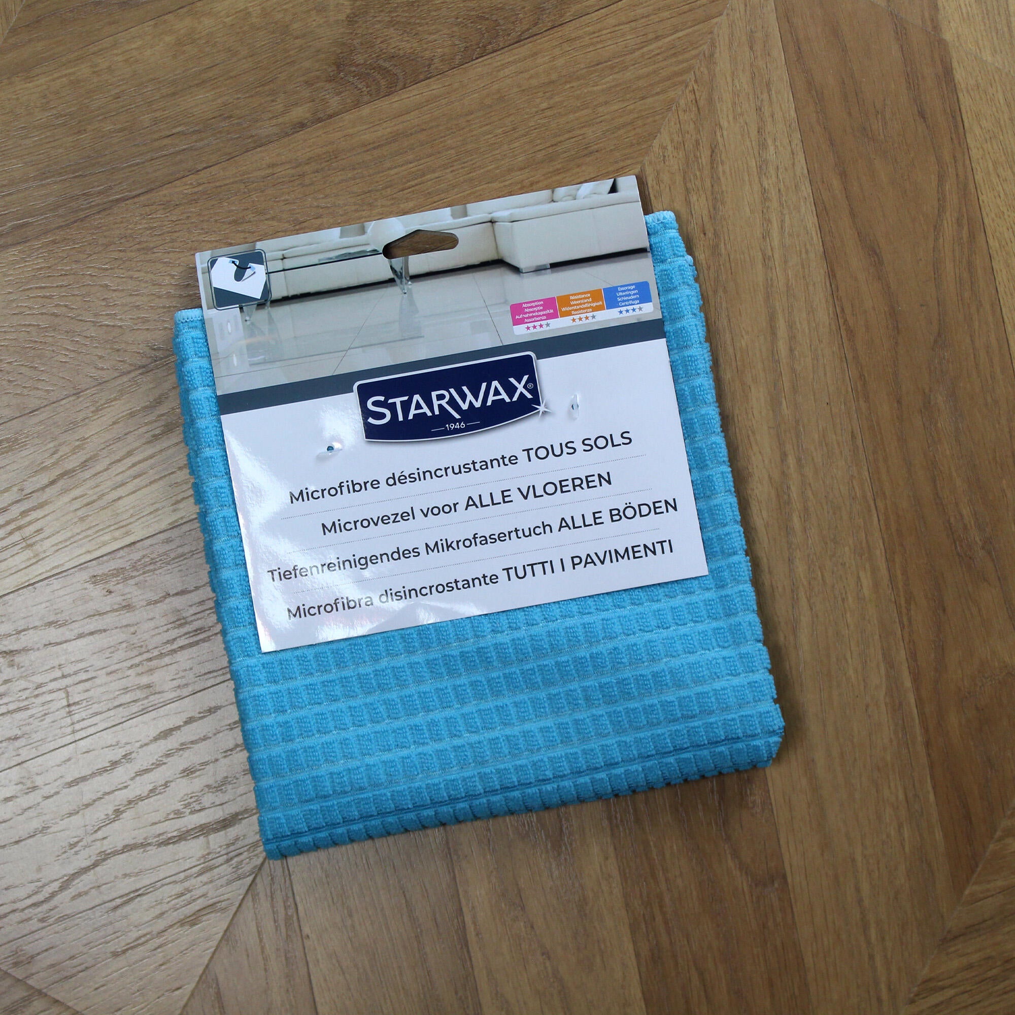 Serpillière microfibre polyester nettoyage quotidien STARWAX - 3