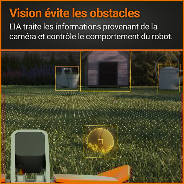 Vision évite les obstacles