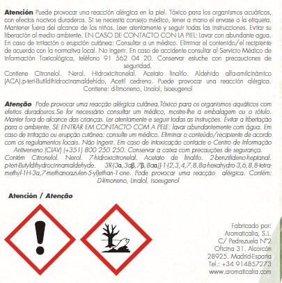 Ambientador  de armario Floral Dama De Noche  14 ml - 7