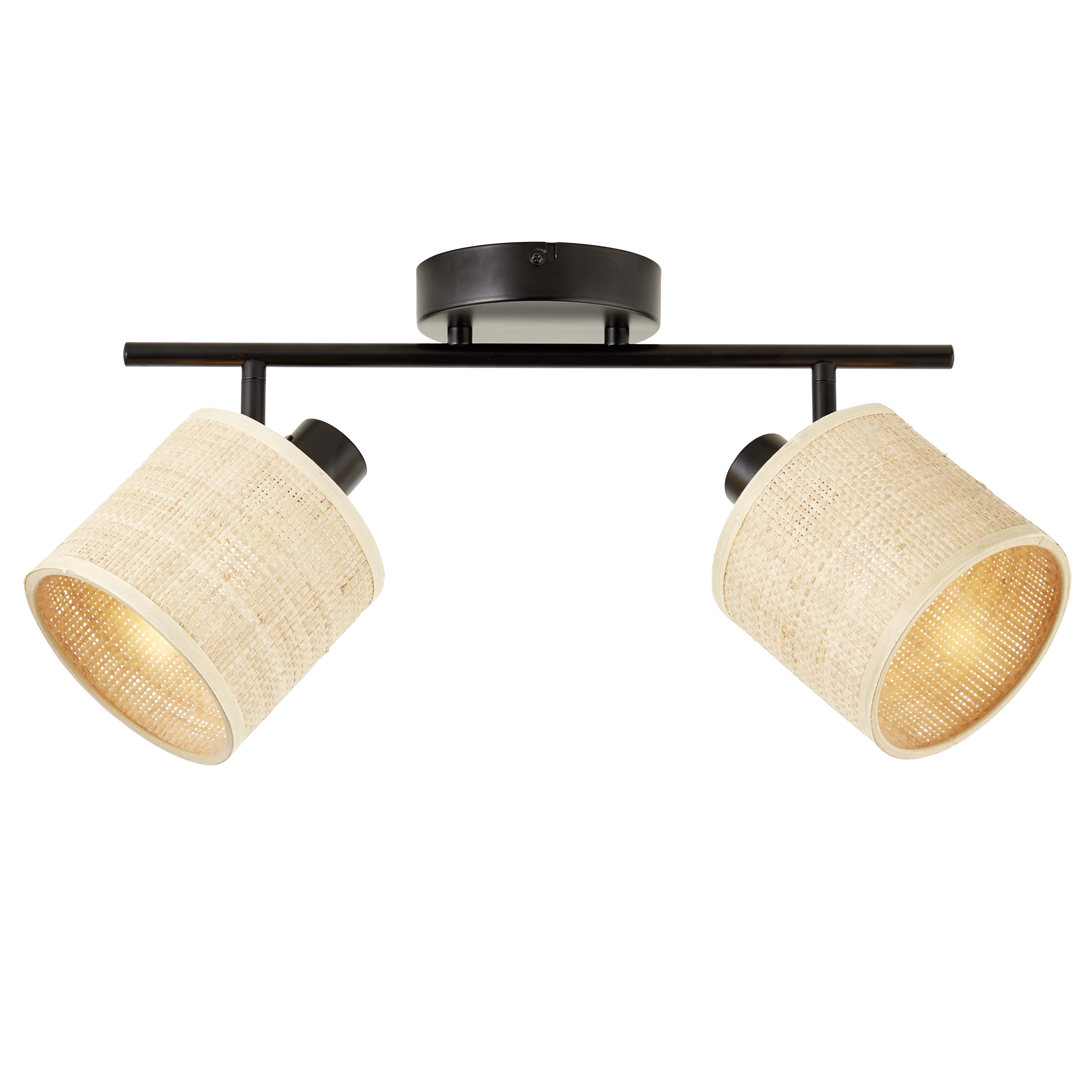 Barra de focos carvi inspire 2 luces e14 rafia