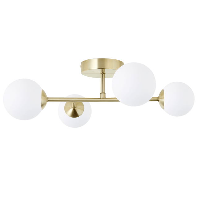 Lampa sufitowa Callas mosiądz 4 x G9 Inspire