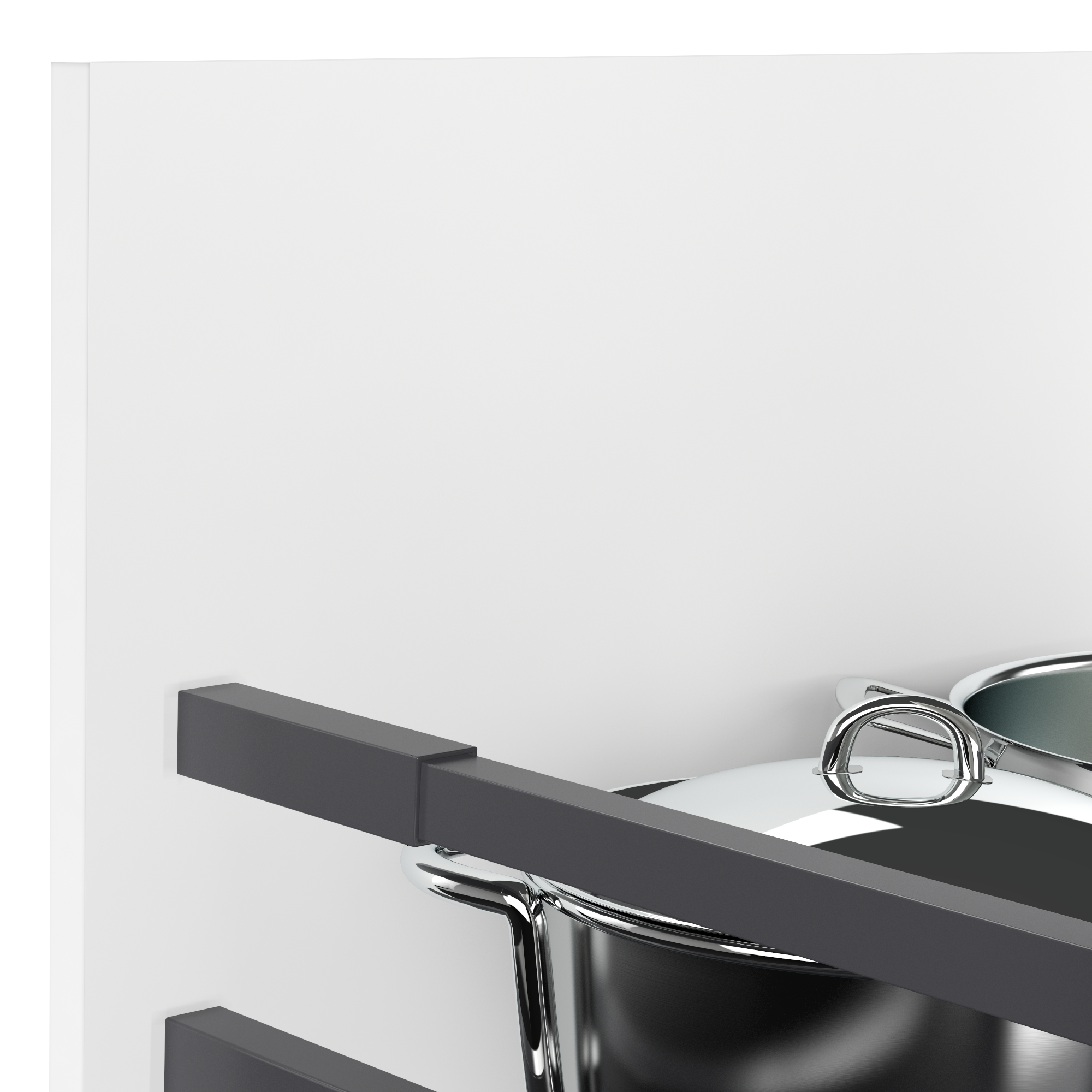 Frente gaveta de cozinha Delinia Oxford 60X26 cm branco - 4