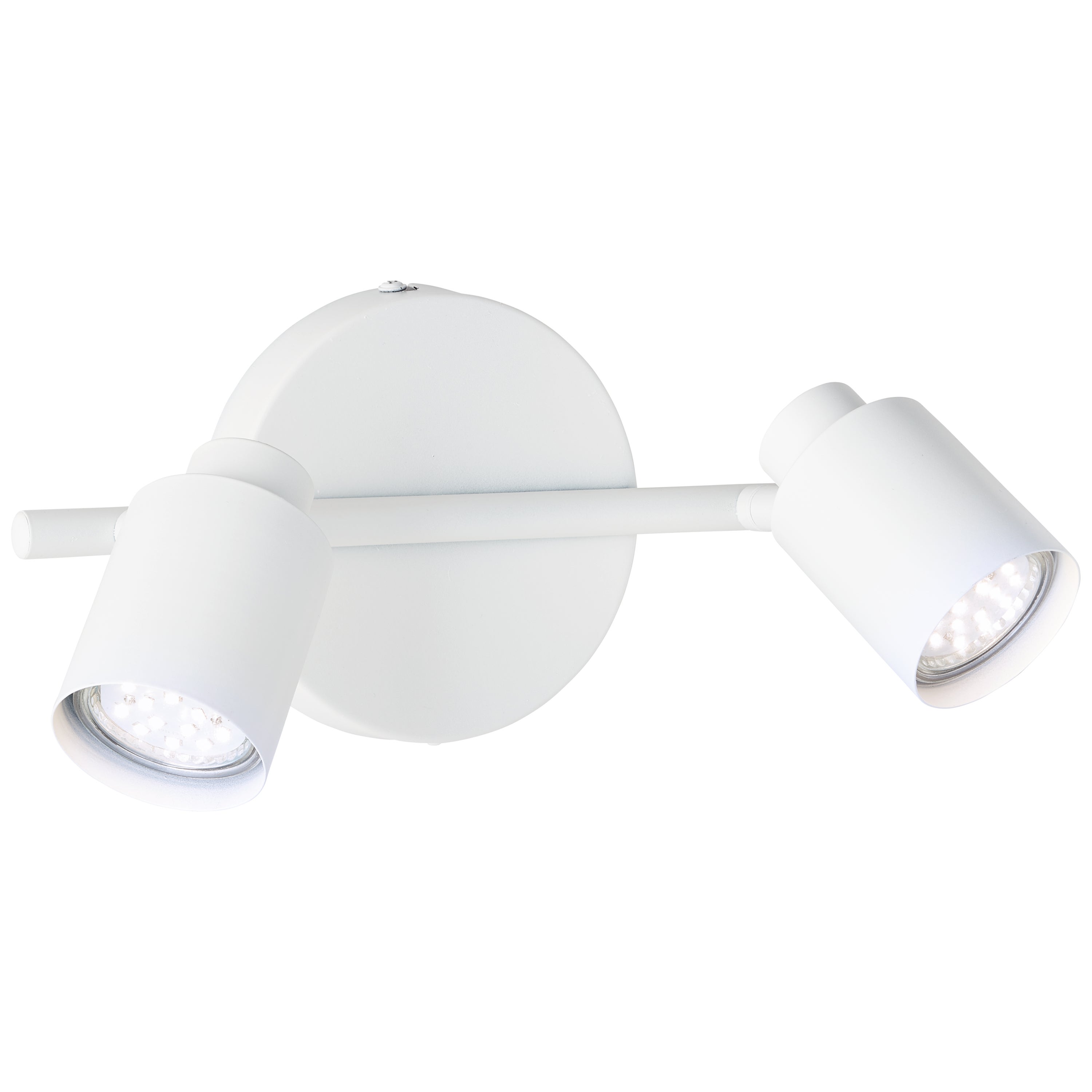 Foco decorativo INSPIRE TEKLA 2 LÂMPADAS GU10X2 METAL BRANCO - 19