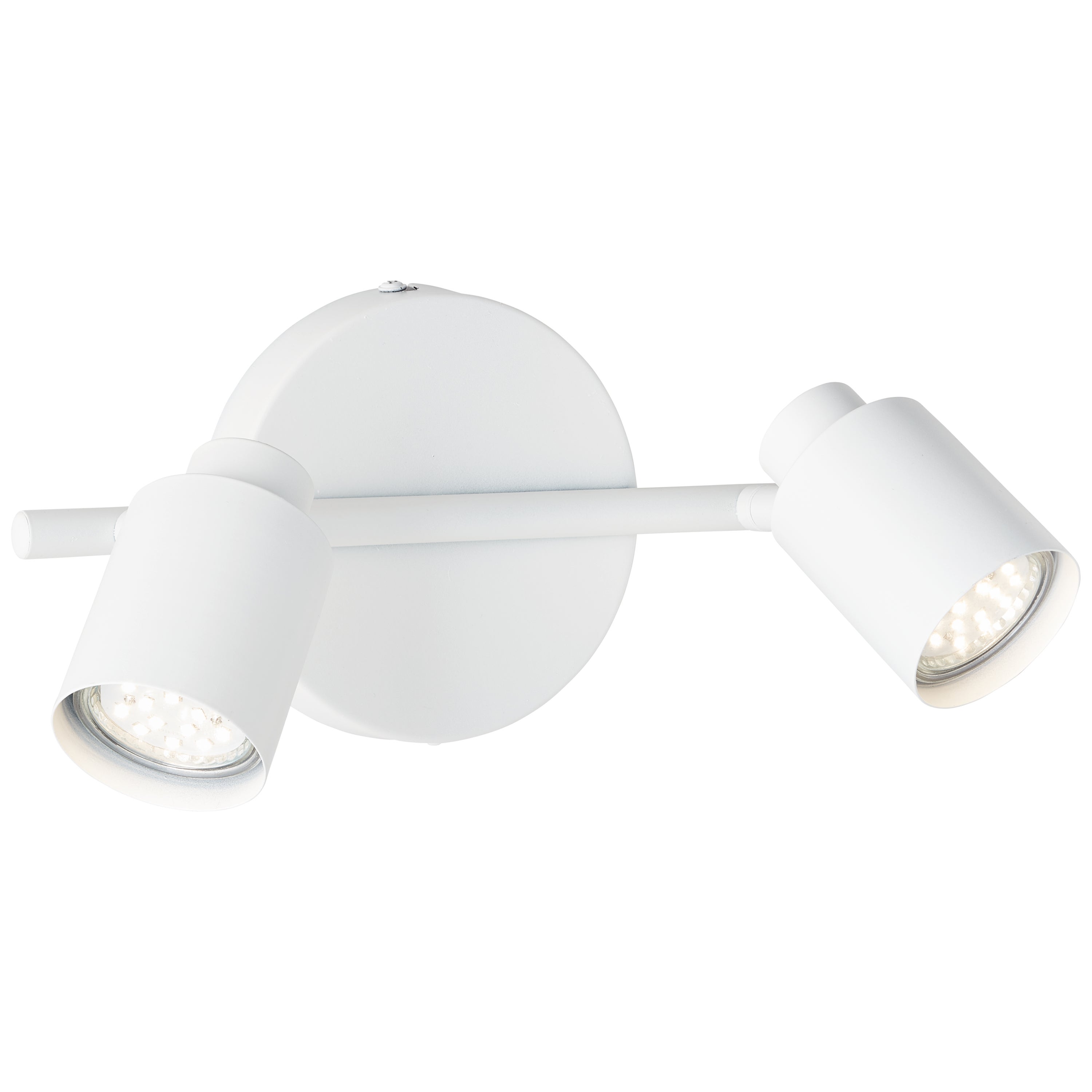 Foco decorativo INSPIRE TEKLA 2 LÂMPADAS GU10X2 METAL BRANCO - 16