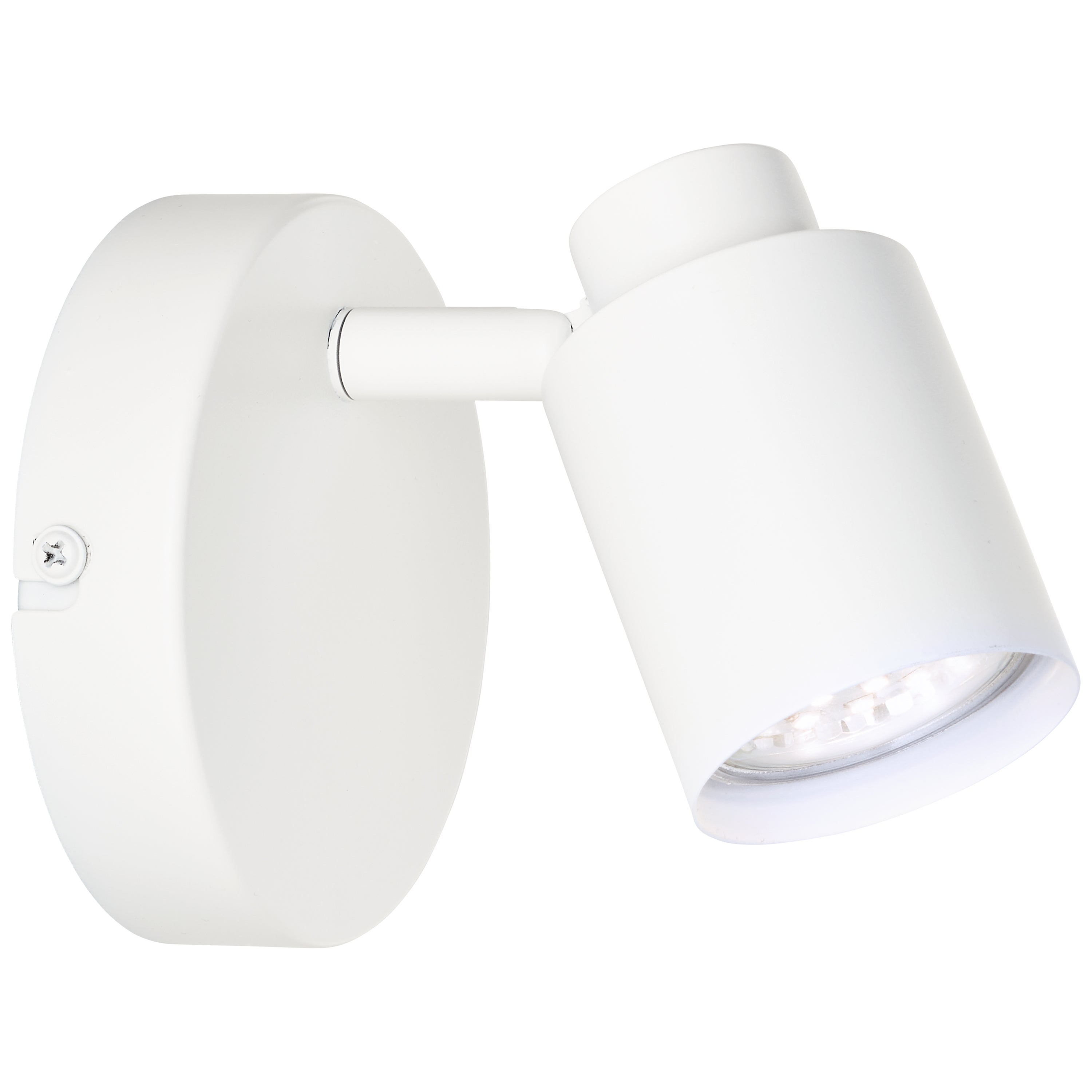 Foco decorativo sem lâmpada Tekla Inspire GU10 1 luz pintado branco - 17