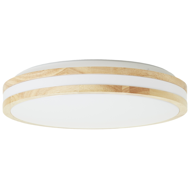 Plafon Kosta drewno śr. 40 cm LED Inspire