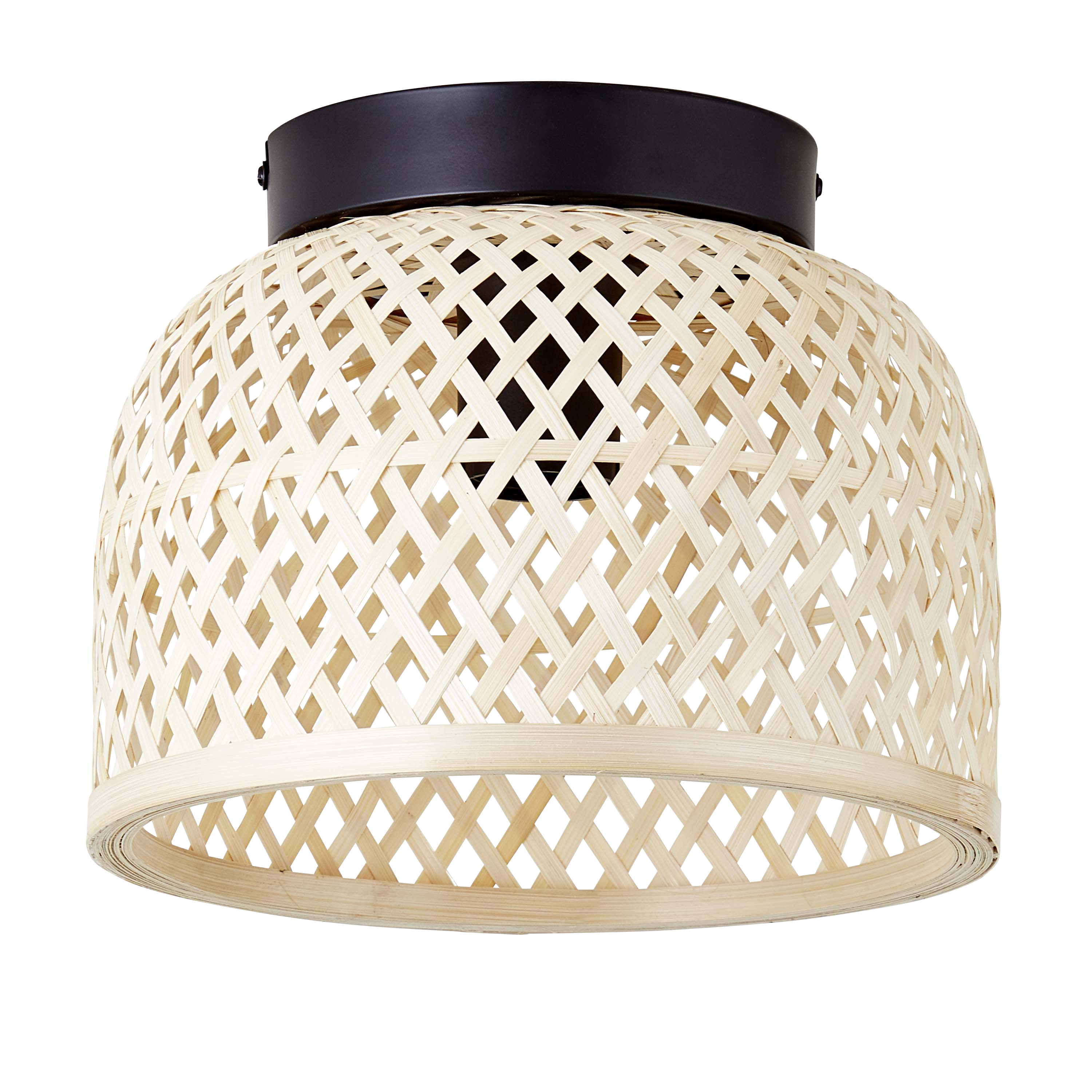 Lampa sufitowa Ninon czarna bambus E27 Inspire - 14