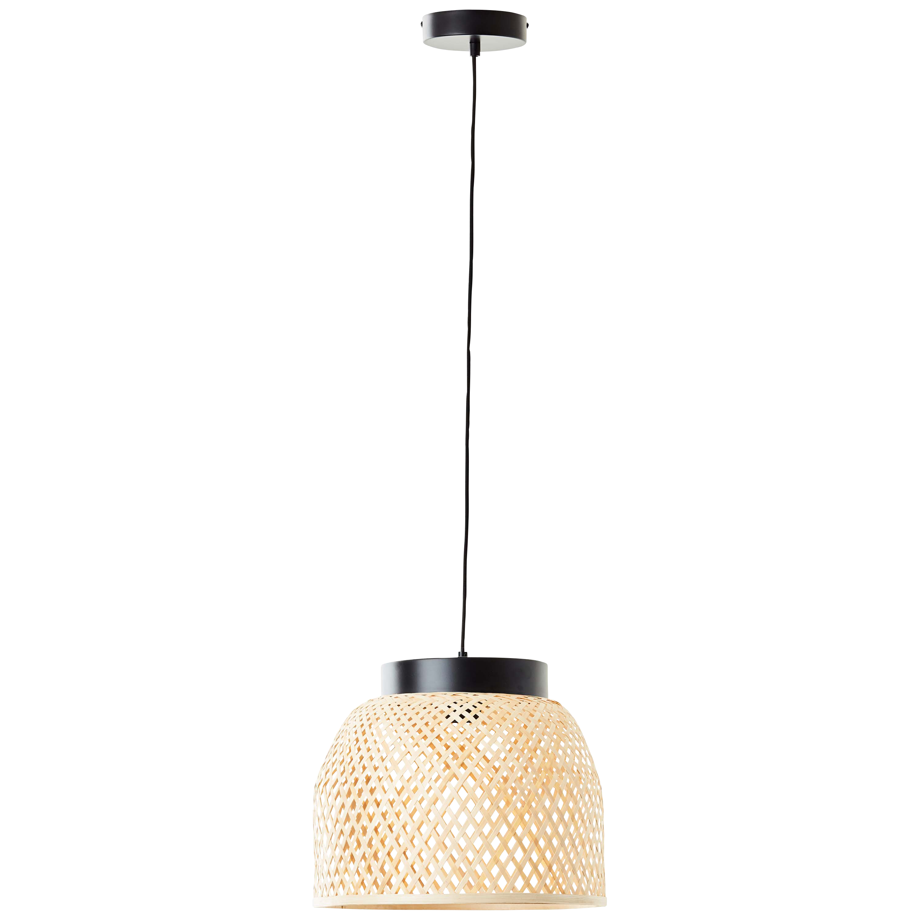 Lampa wisząca Ninon bambus E27 Inspire - 18