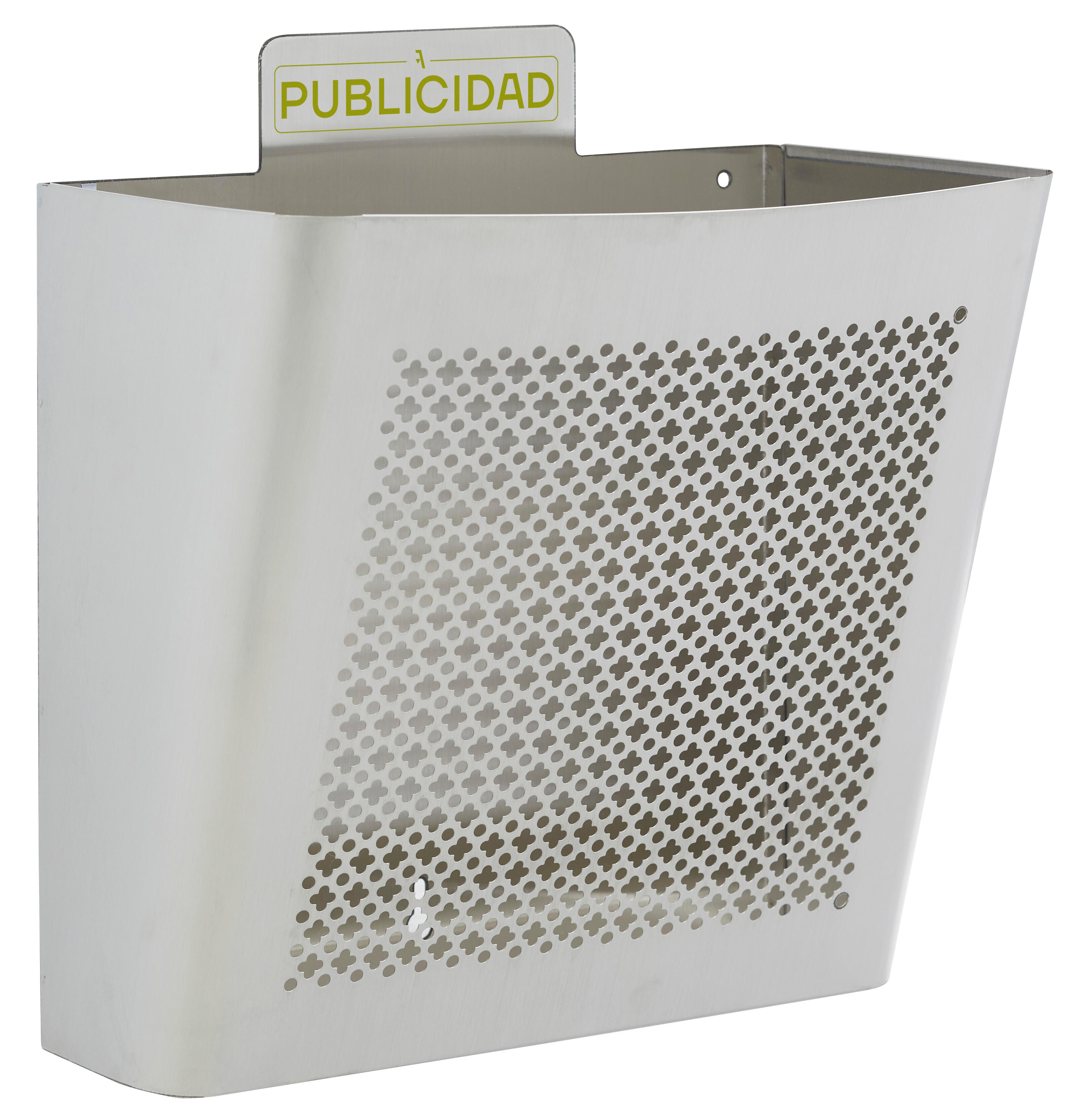 Cesta pub curvo acero inoxidable 310x320x190 mm